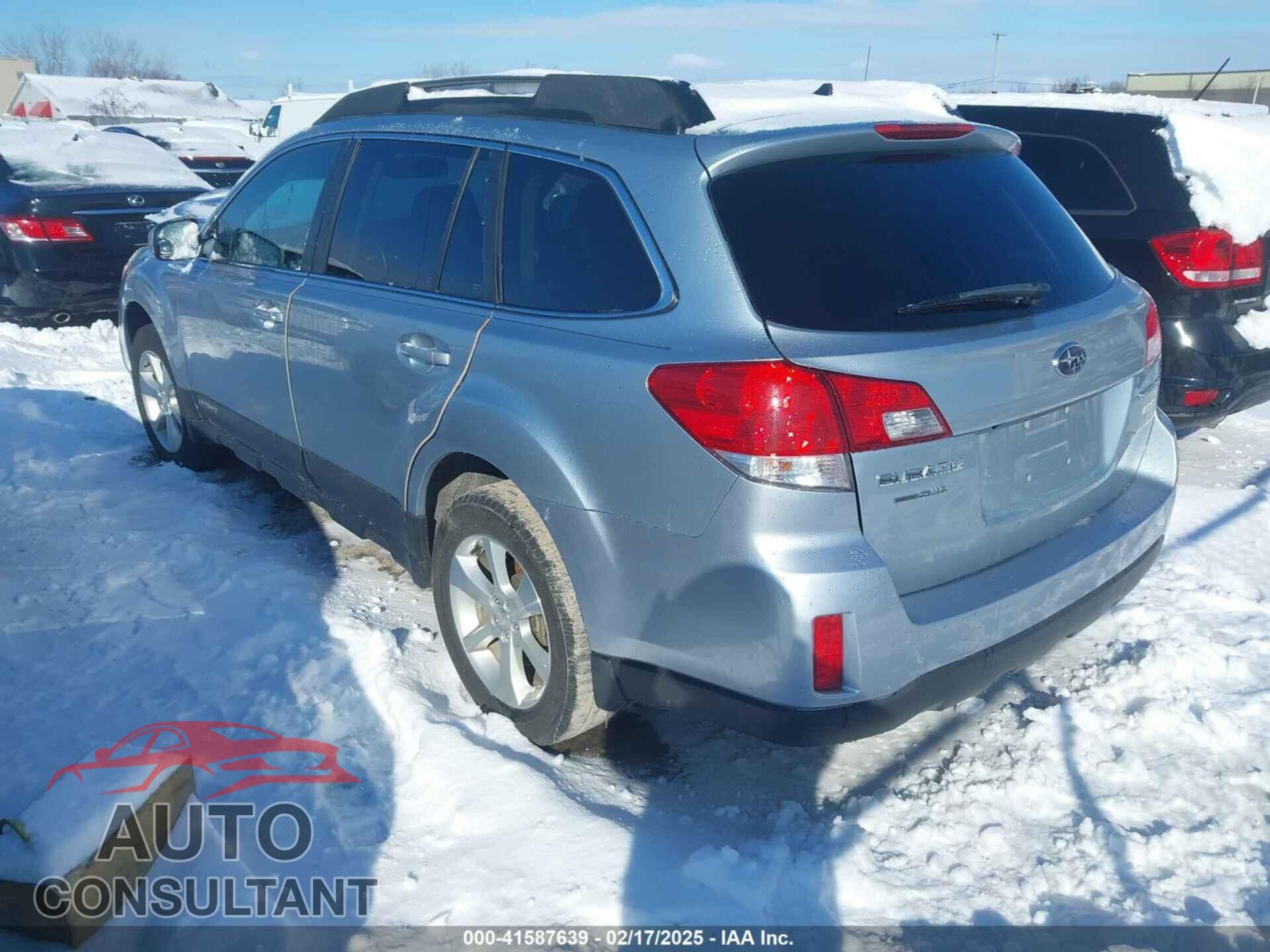SUBARU OUTBACK 2013 - 4S4BRBKC1D3251787