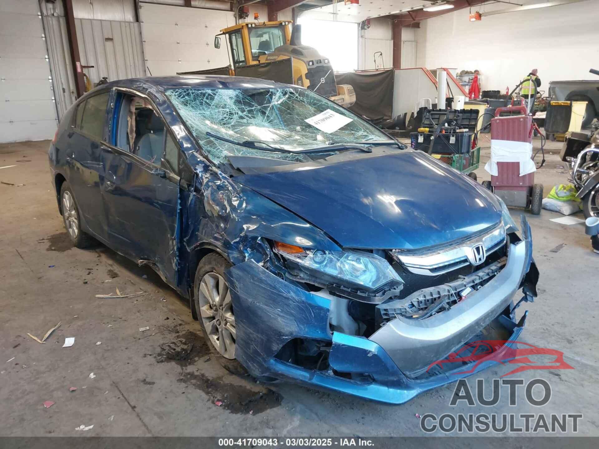 HONDA INSIGHT 2014 - JHMZE2H71ES001464