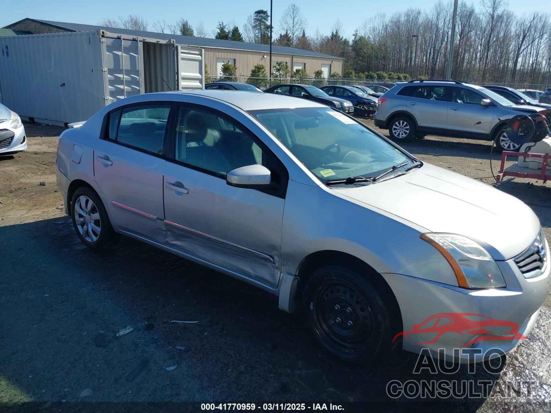 NISSAN SENTRA 2011 - 3N1AB6AP1BL729307