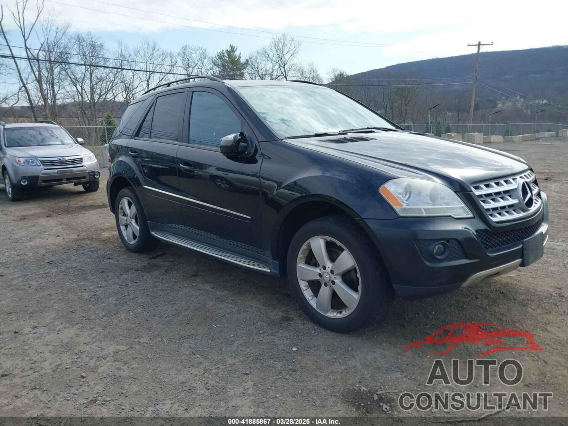 MERCEDES-BENZ ML 350 2009 - 4JGBB86E39A524153