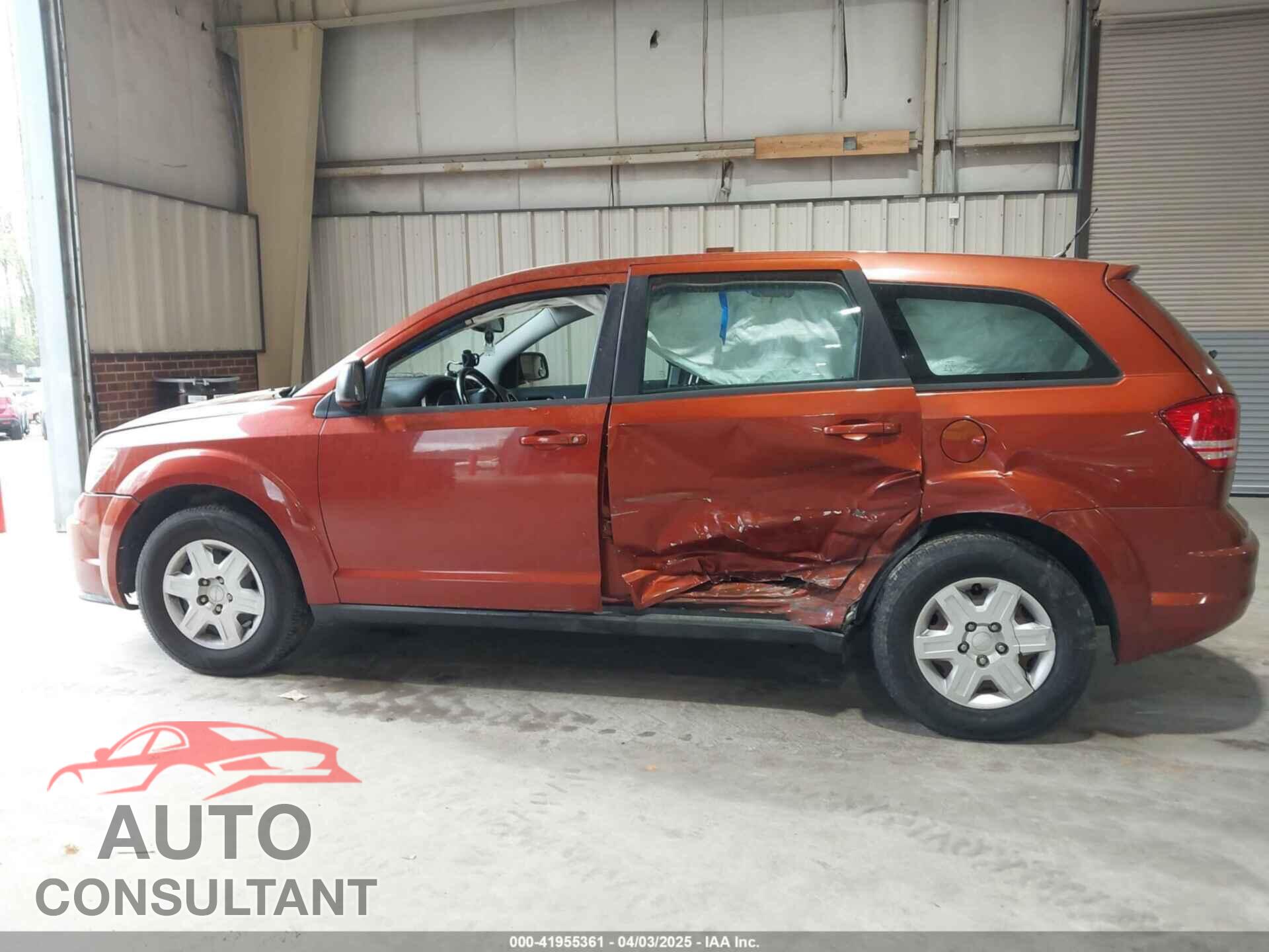DODGE JOURNEY 2012 - 3C4PDCAB5CT371604