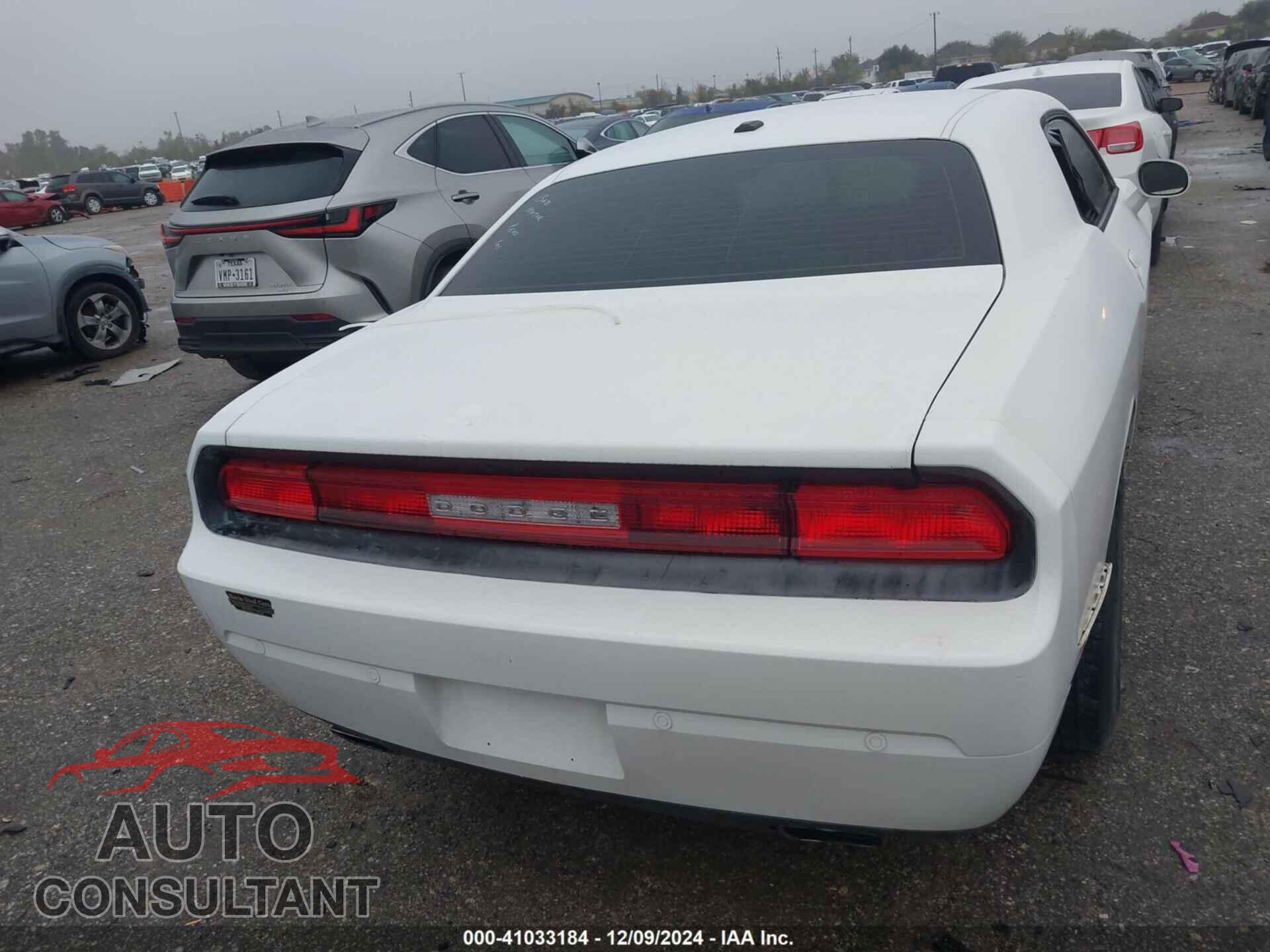 DODGE CHALLENGER 2013 - 2C3CDYAG1DH724412