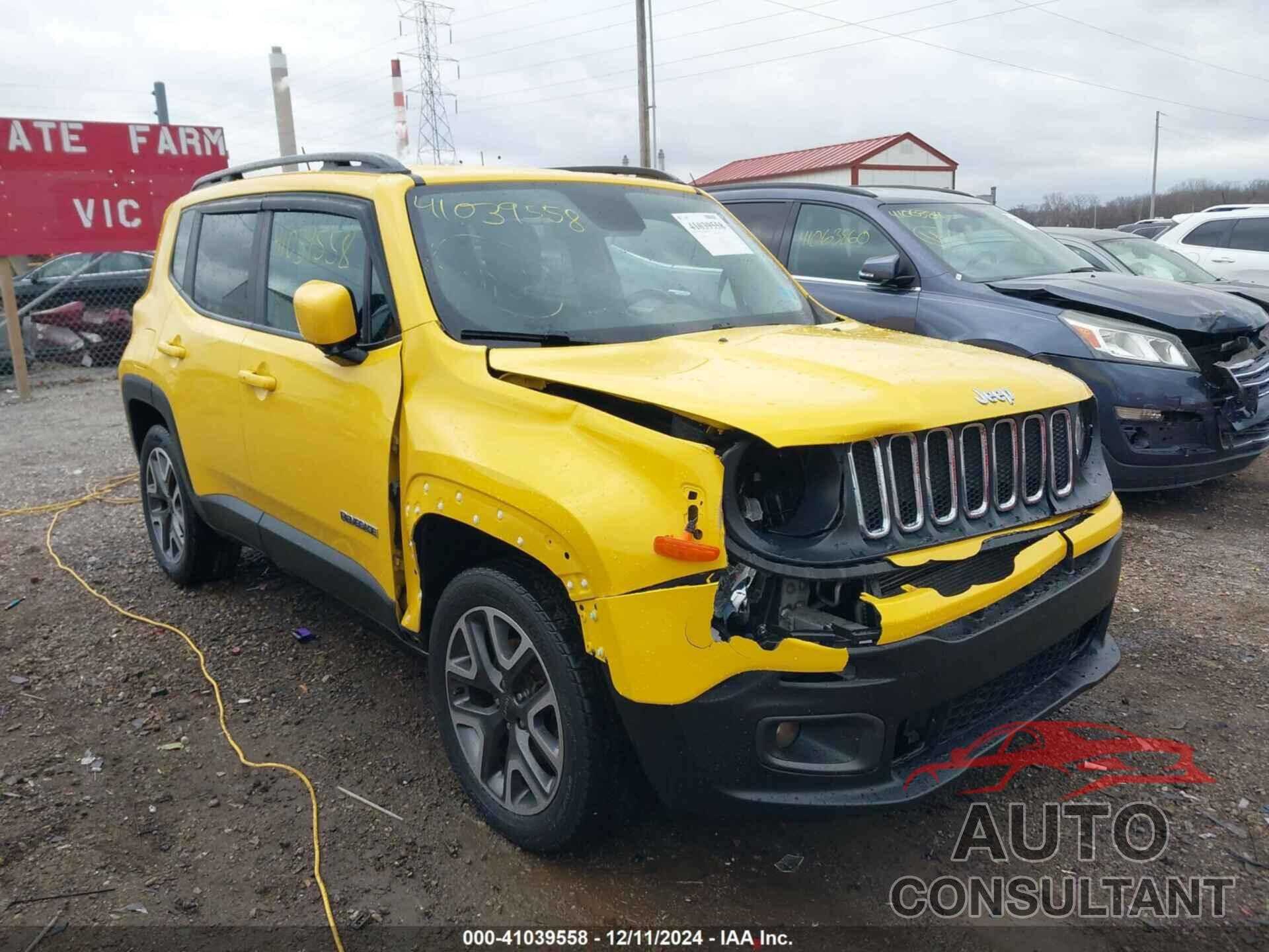 JEEP RENEGADE 2017 - ZACCJBBB1HPG10385