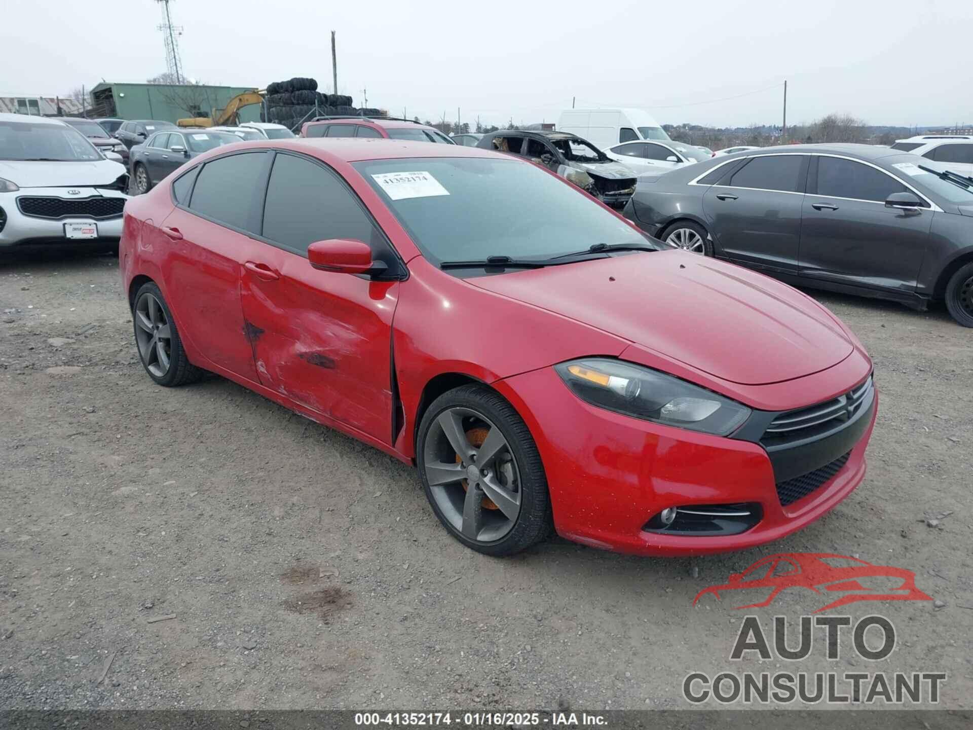 DODGE DART 2015 - 1C3CDFEB1FD227668