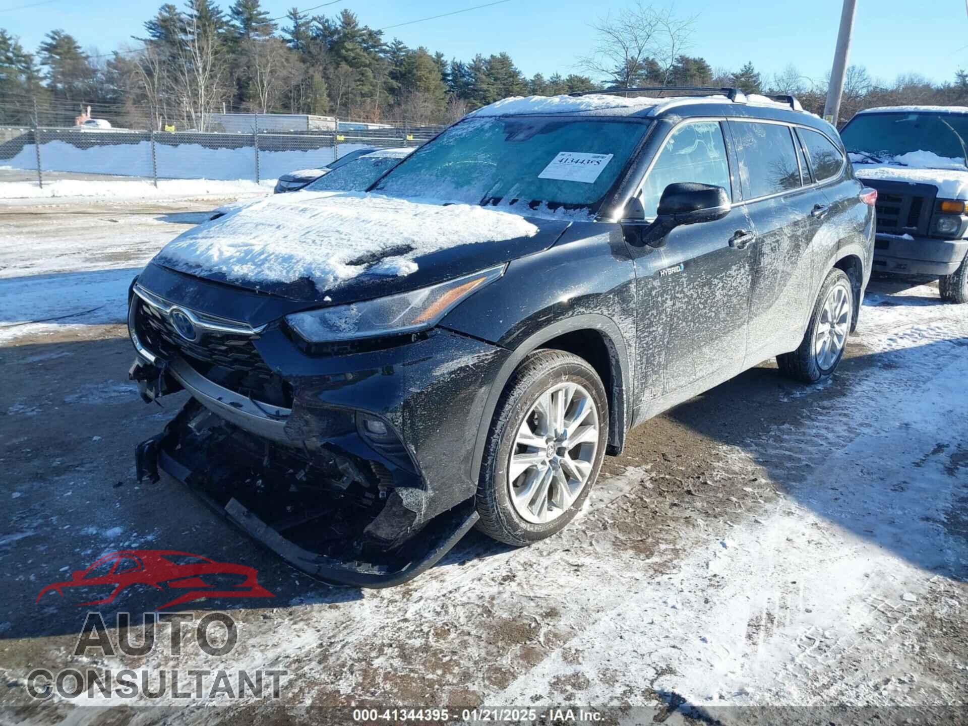TOYOTA HIGHLANDER 2021 - 5TDXBRCH3MS521098