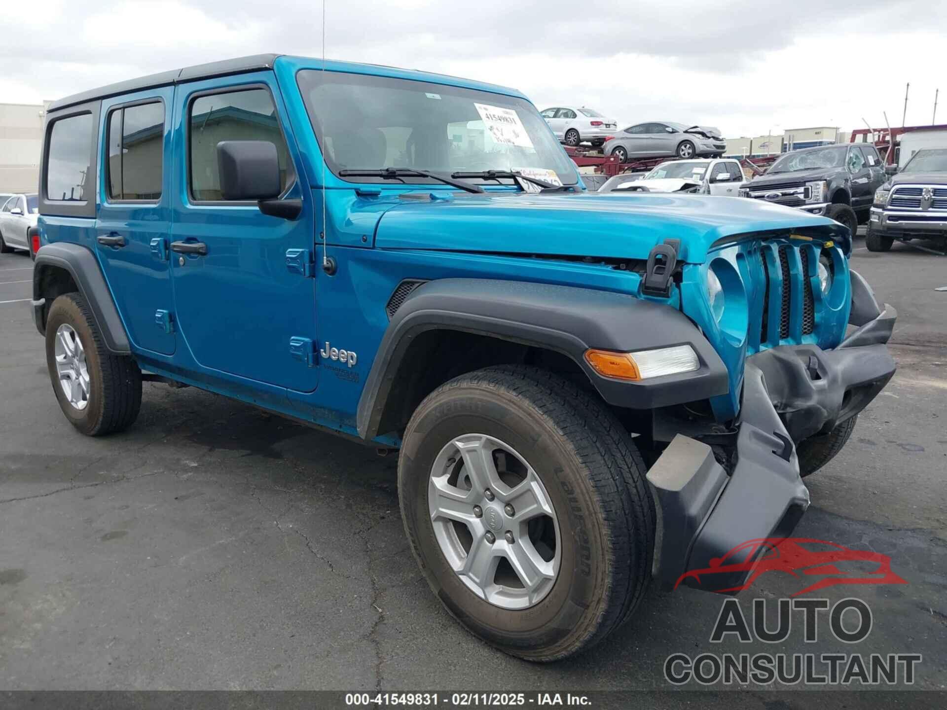 JEEP WRANGLER UNLIMITED 2020 - 1C4HJXDN9LW129290