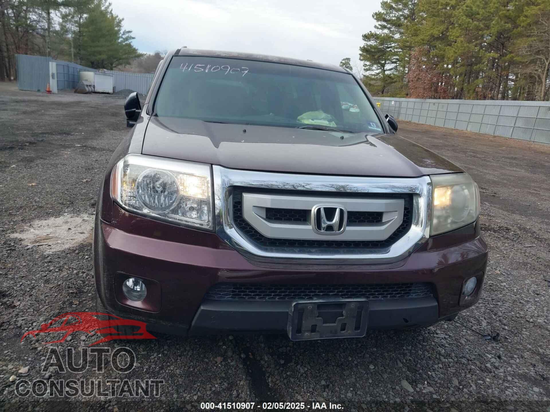 HONDA PILOT 2011 - 5FNYF4H43BB064876