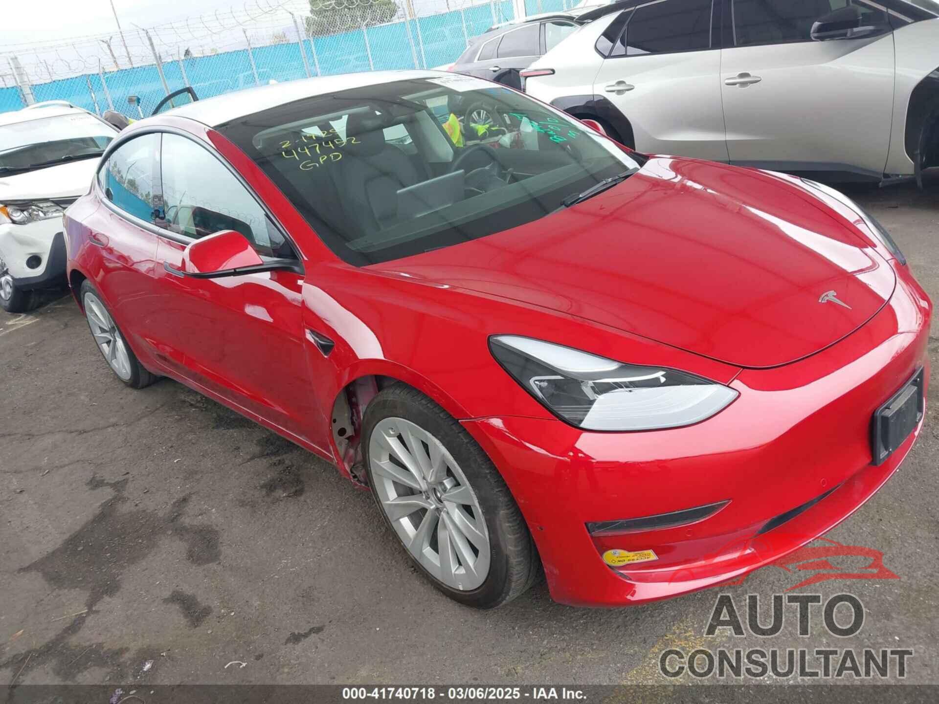 TESLA MODEL 3 2022 - 5YJ3E1EA8NF177409