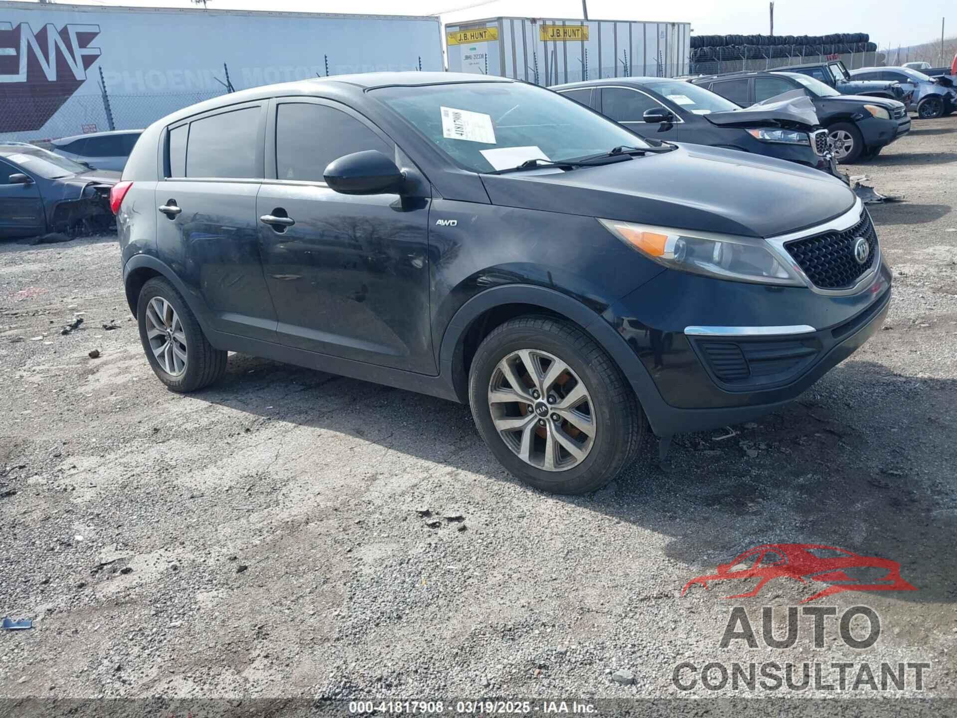 KIA SPORTAGE 2016 - KNDPBCAC3G7826376