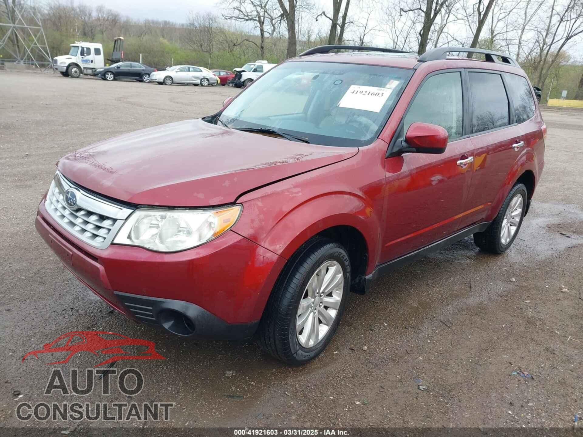 SUBARU FORESTER 2013 - JF2SHADC9DH433403