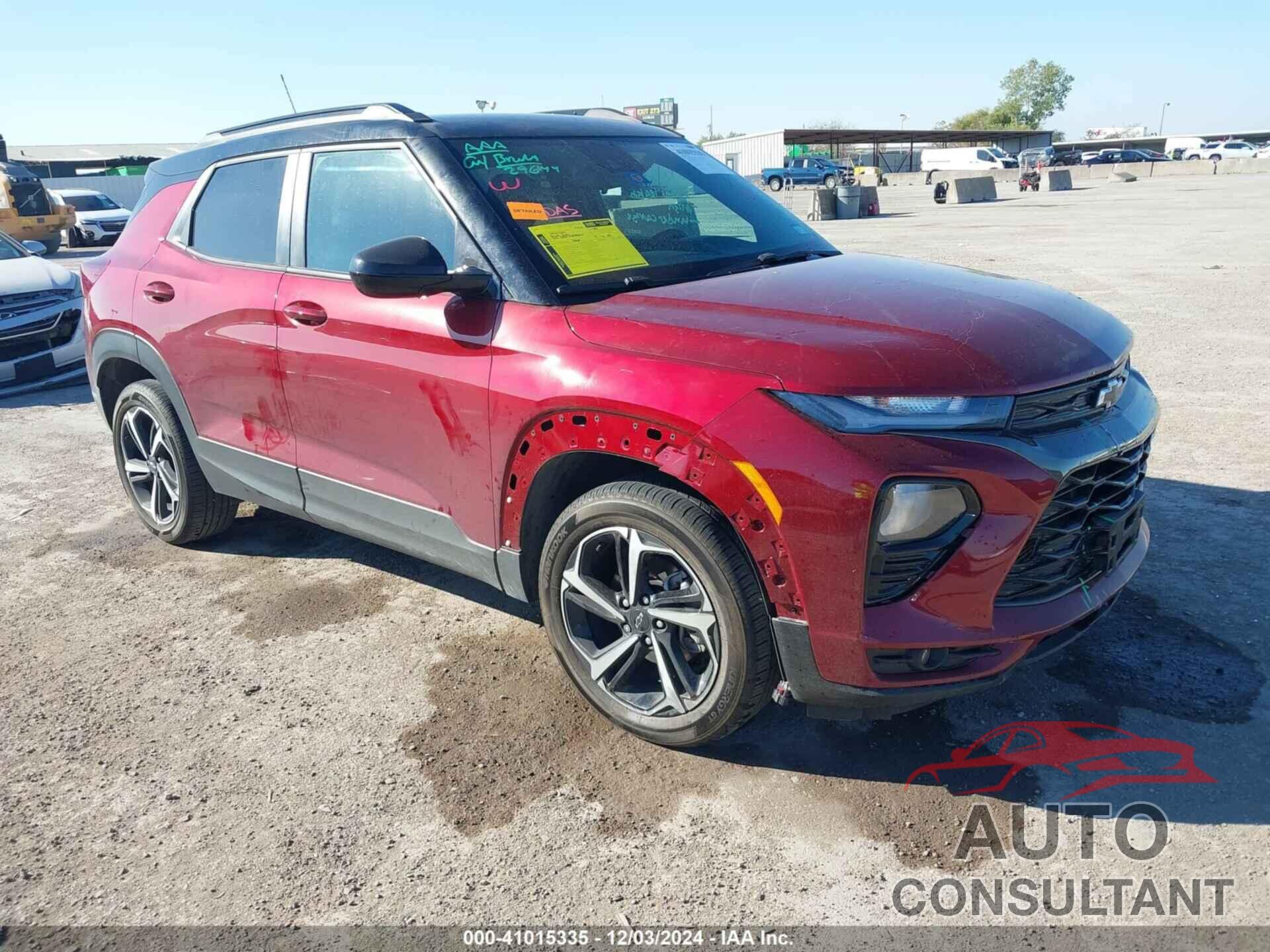 CHEVROLET TRAILBLAZER 2022 - KL79MTSL3NB113986