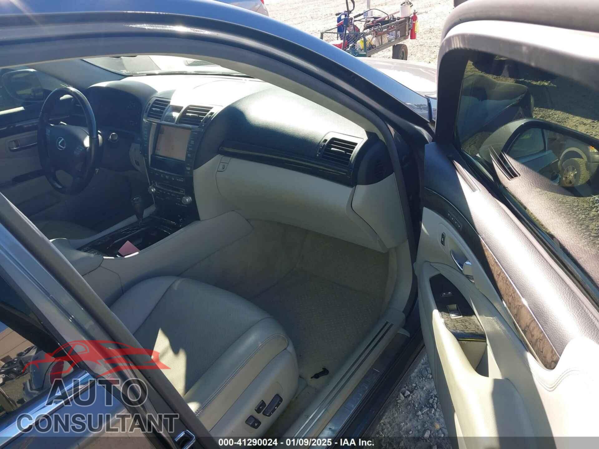 LEXUS LS 460 2012 - JTHGL5EF9C5045606