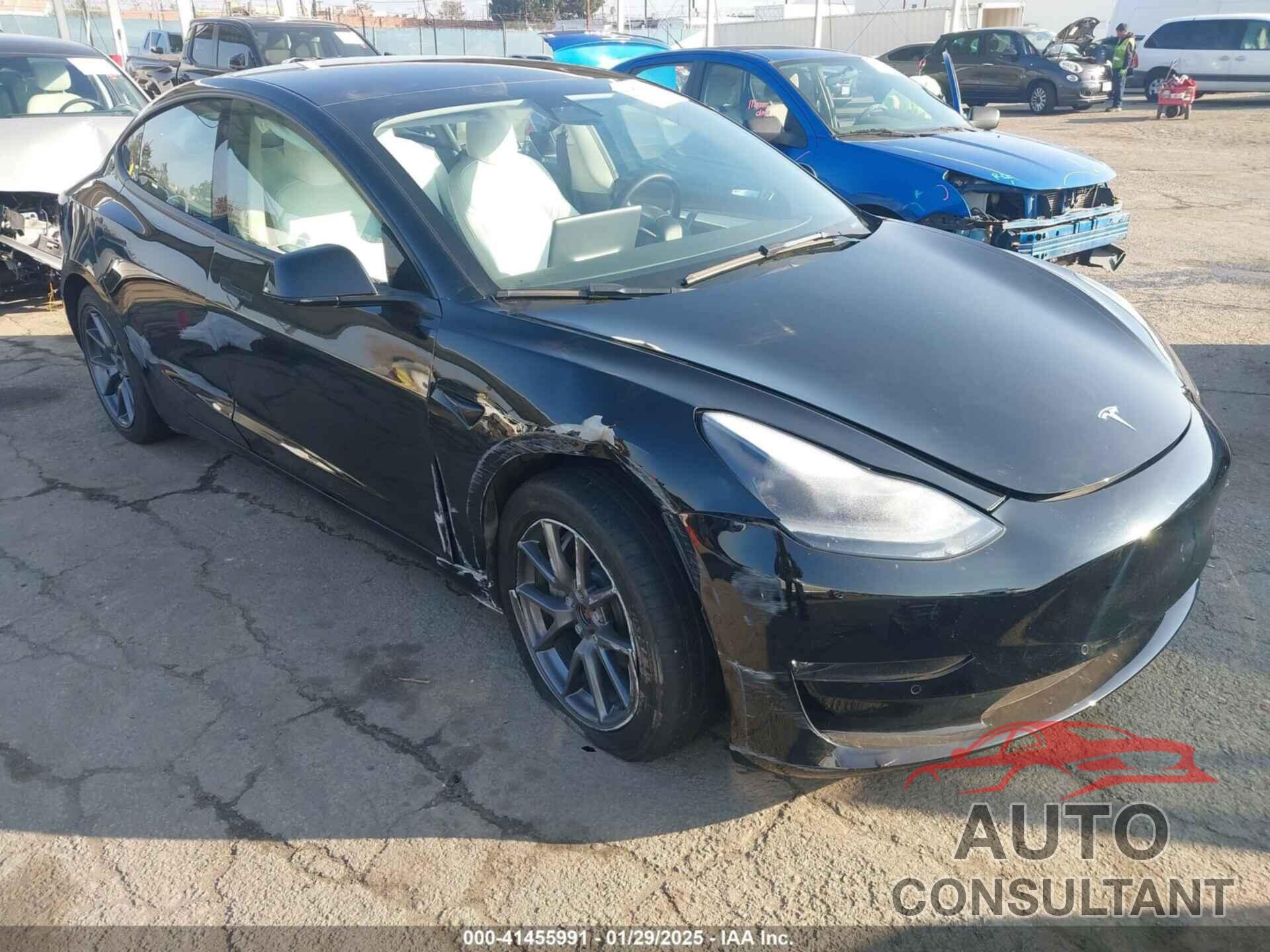 TESLA MODEL 3 2022 - 5YJ3E1EB1NF115214