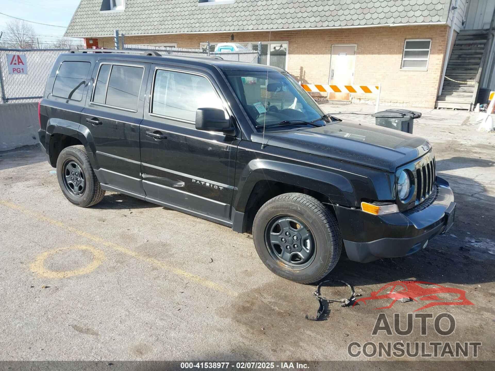 JEEP PATRIOT 2017 - 1C4NJPBA7HD118388