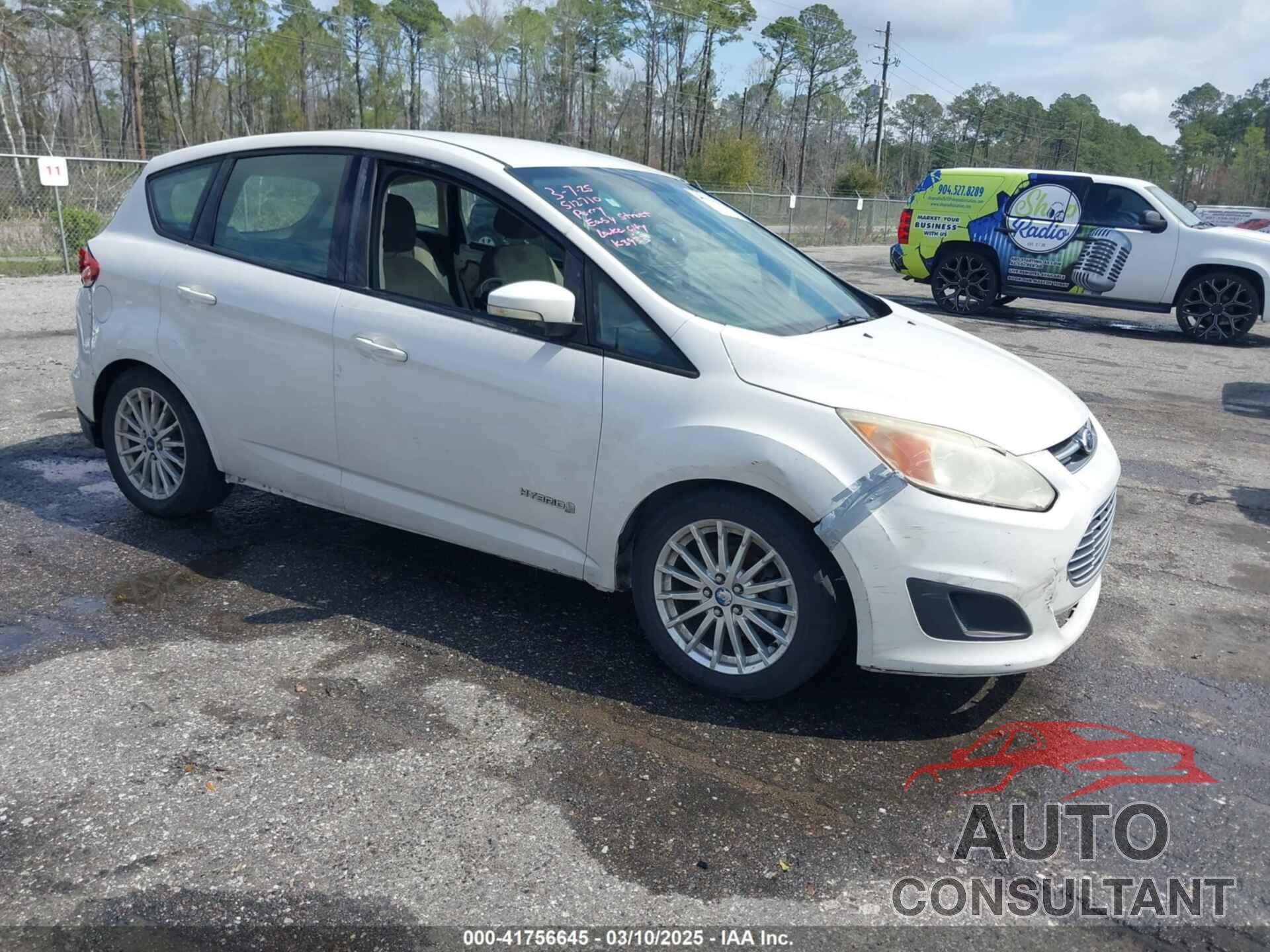 FORD C-MAX HYBRID 2013 - 1FADP5AU6DL512710