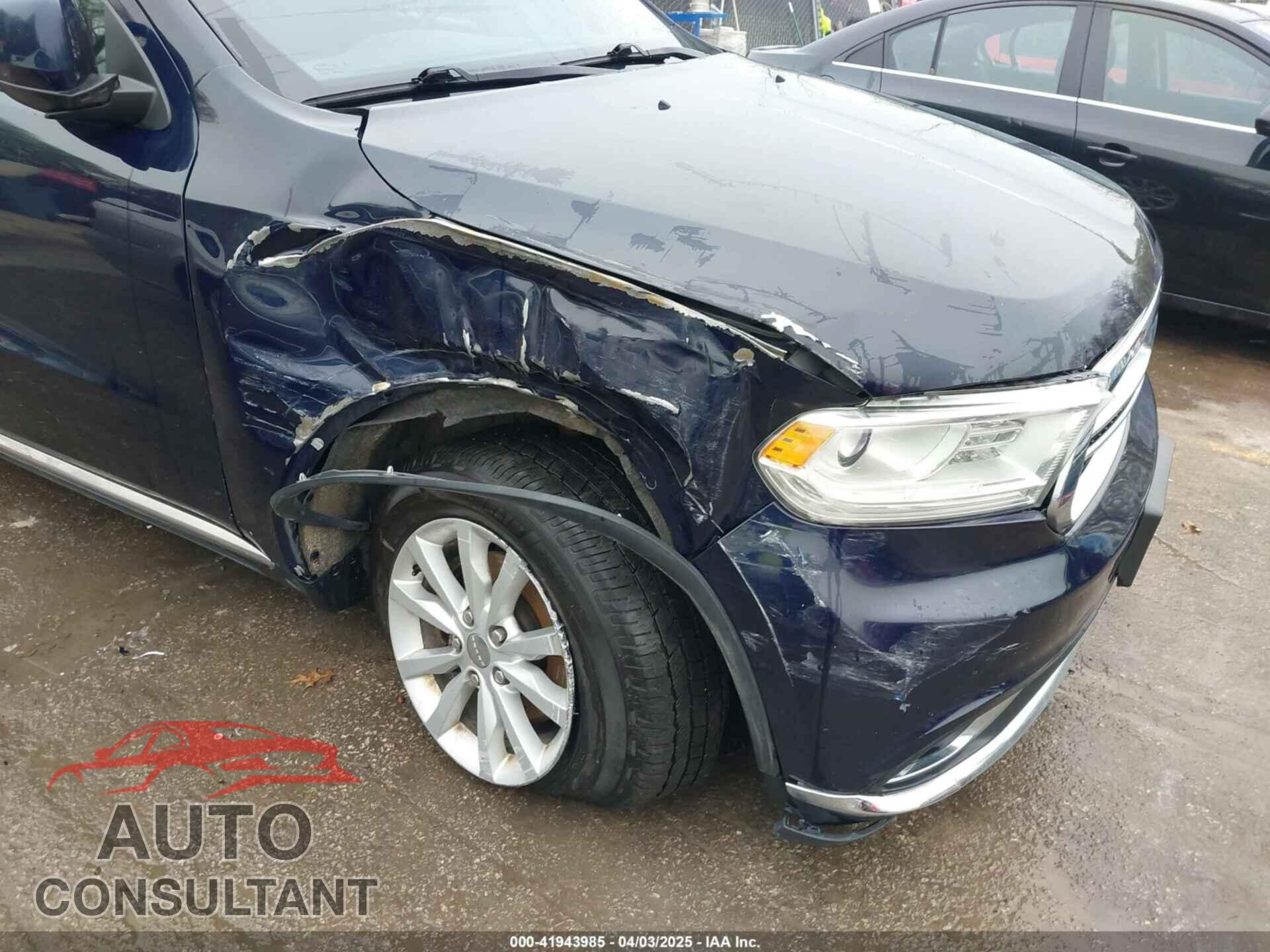 DODGE DURANGO 2014 - 1C4RDJAG4EC468526