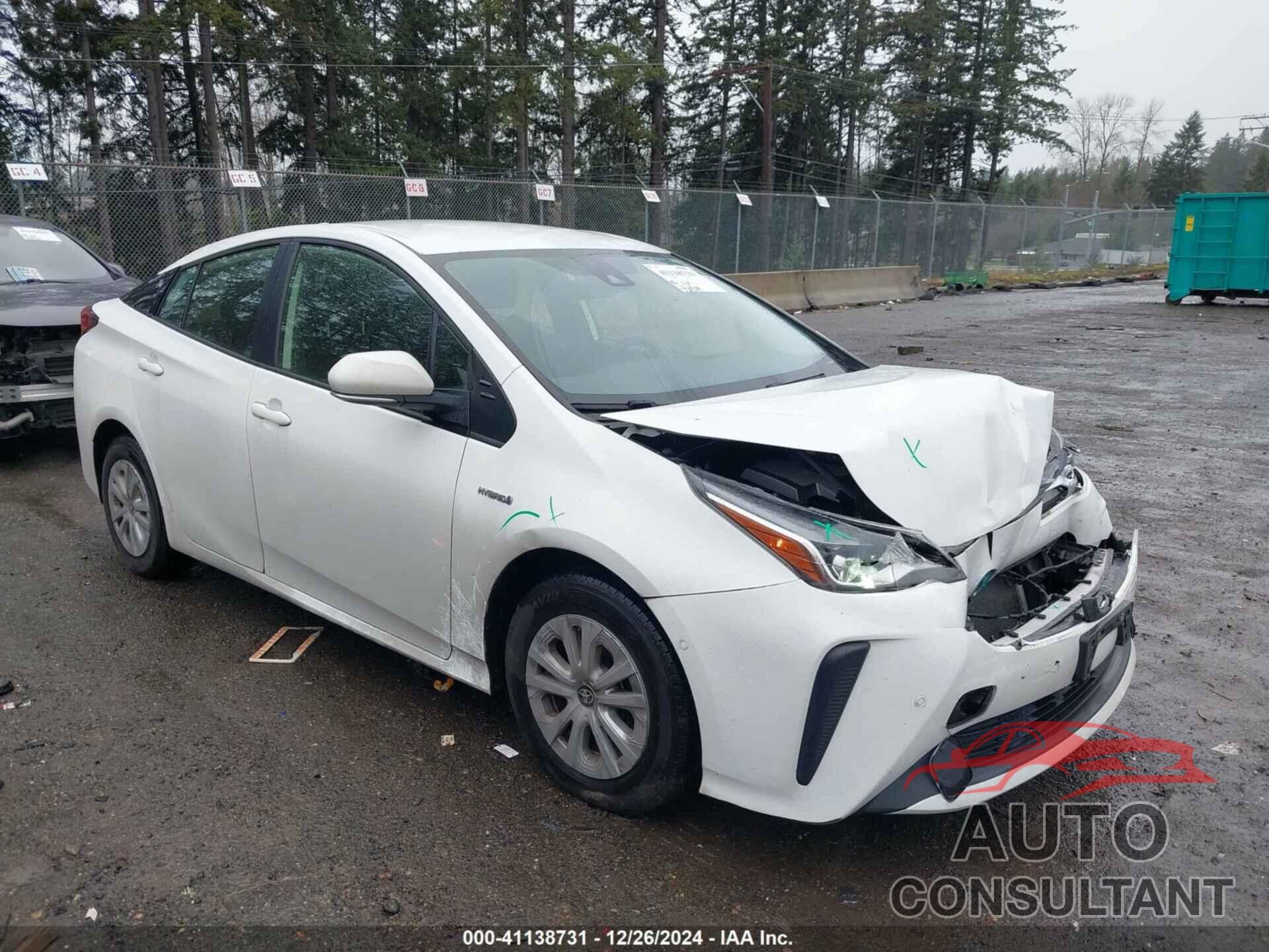 TOYOTA PRIUS 2021 - JTDKAMFU0M3147771