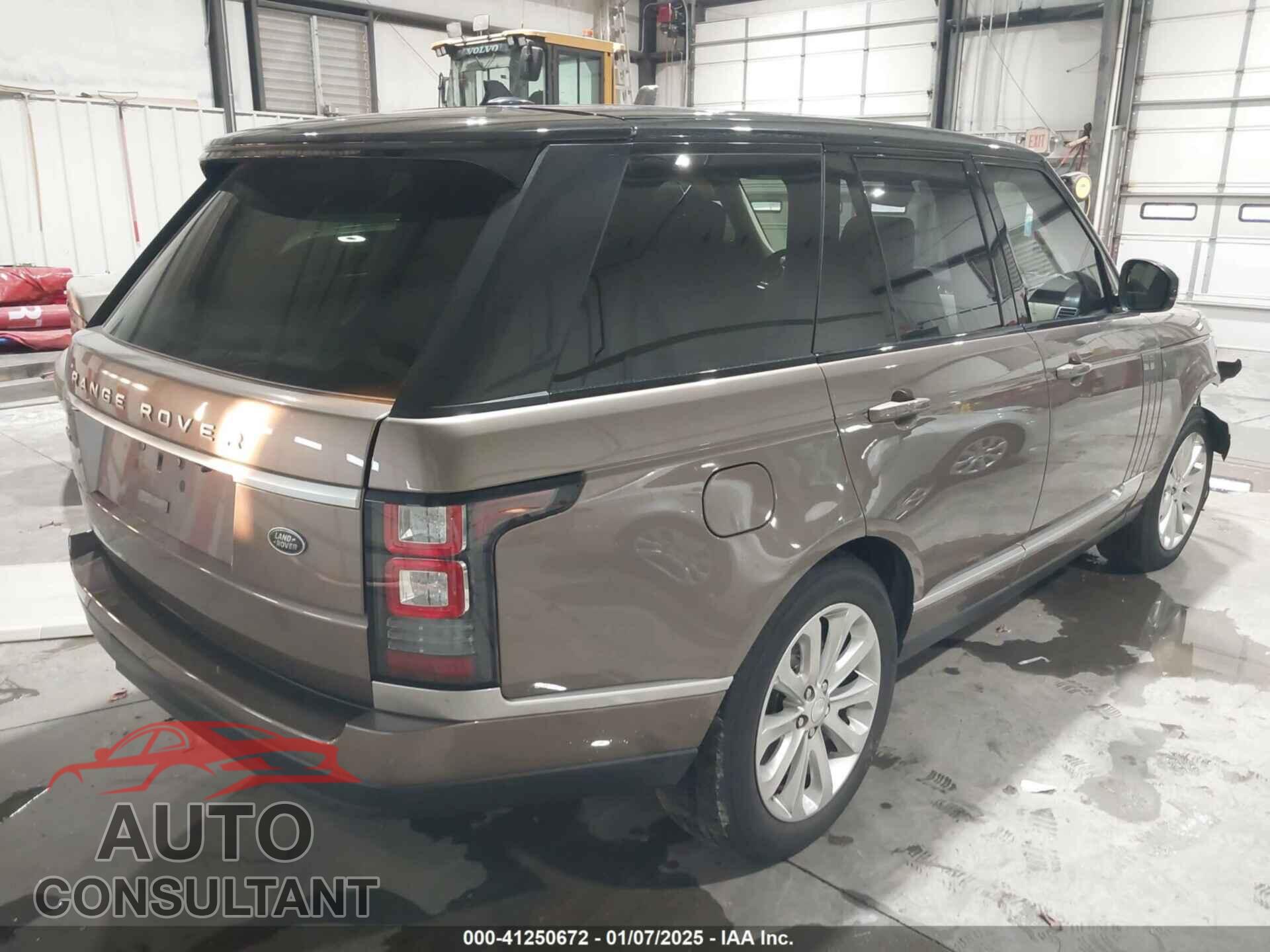 LAND ROVER RANGE ROVER 2016 - SALGS2VF8GA267191