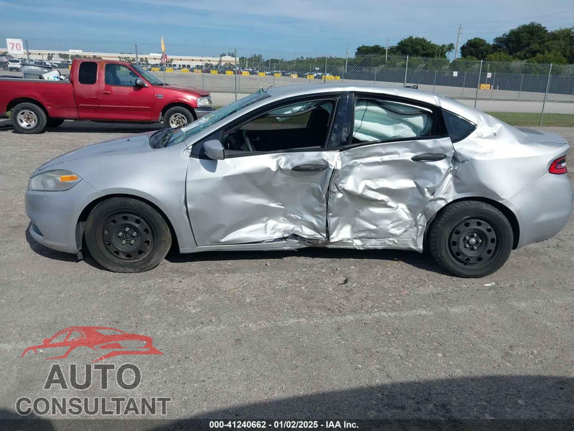 DODGE DART 2013 - 1C3CDFAA0DD106463