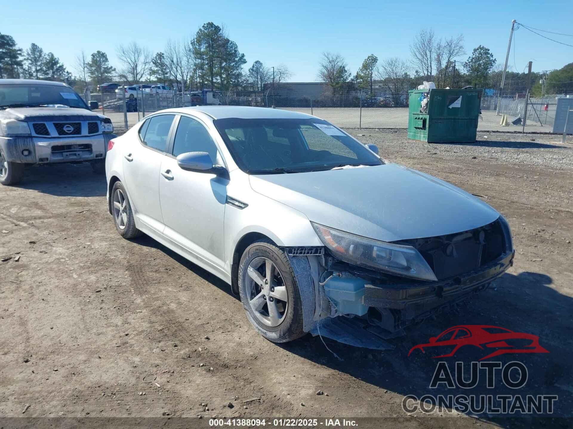 KIA OPTIMA 2014 - KNAGM4A73E5453185