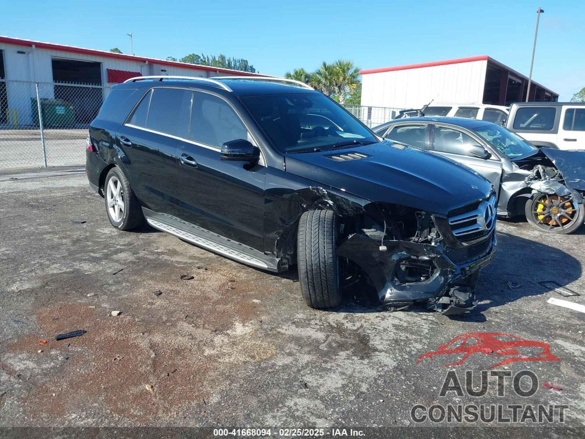 MERCEDES-BENZ GLE 350 2018 - 4JGDA5JB1JB080258