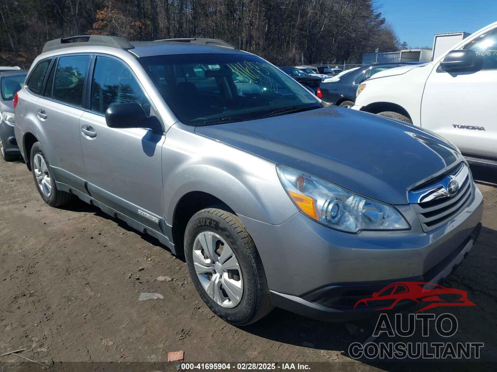 SUBARU OUTBACK 2011 - 4S4BRBAC6B3402590