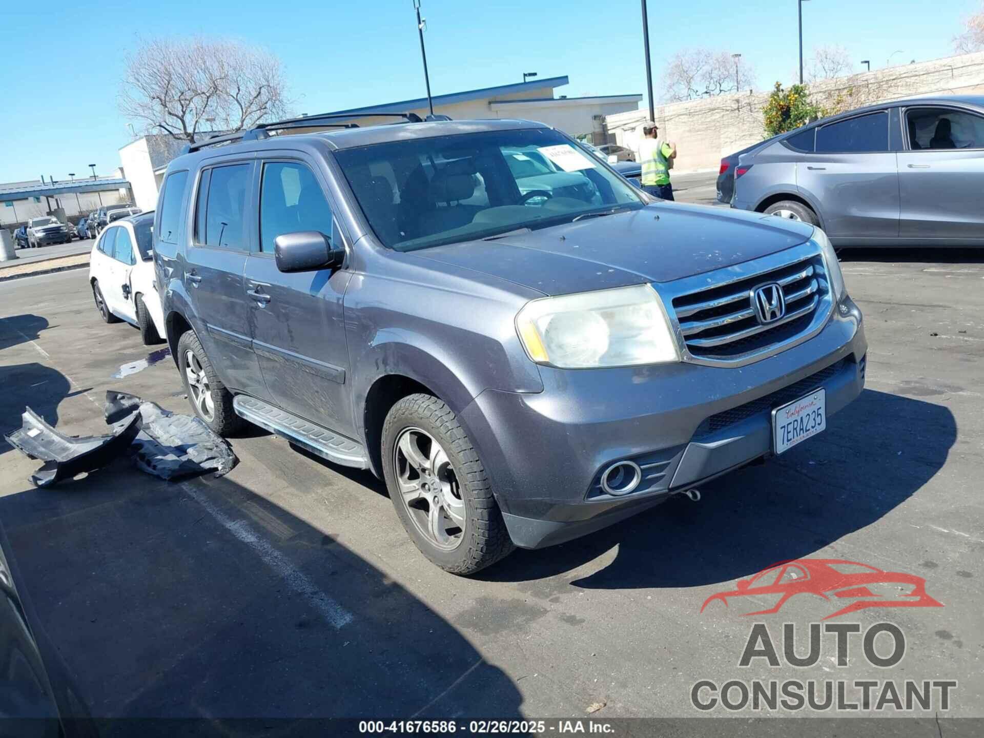 HONDA PILOT 2014 - 5FNYF3H52EB015806