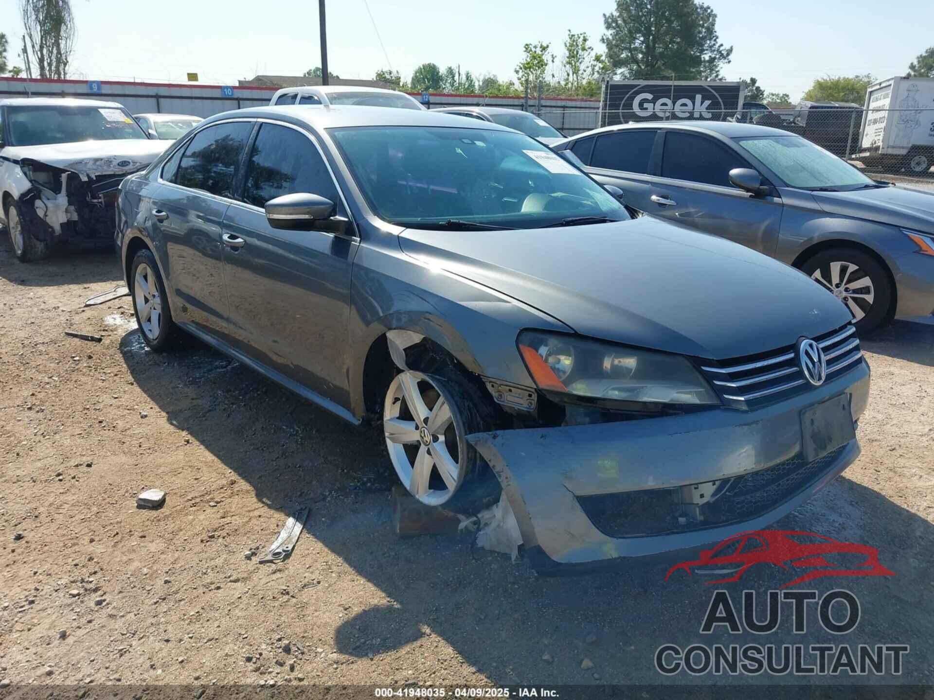 VOLKSWAGEN PASSAT 2015 - 1VWAT7A3XFC115934