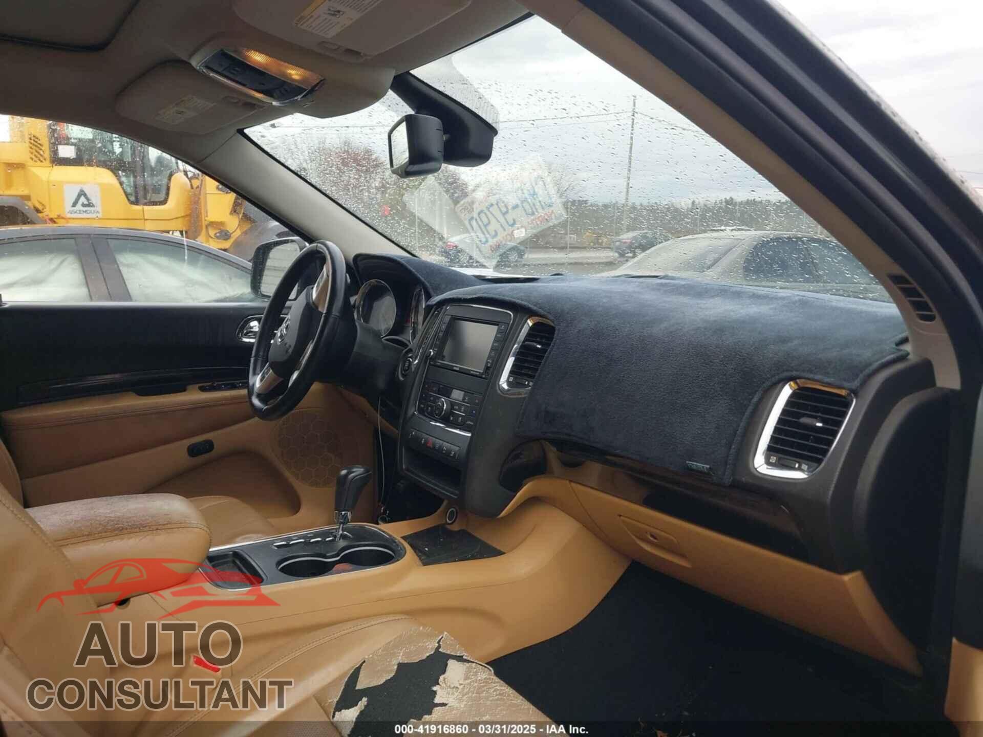 DODGE DURANGO 2011 - 1D4RE5GG0BC598717