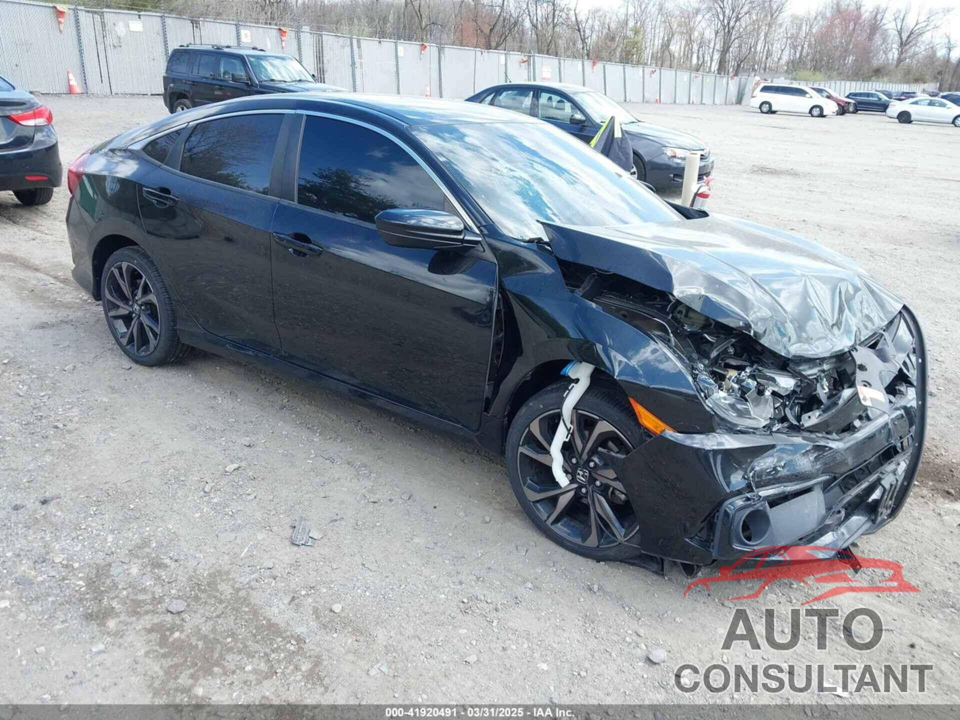 HONDA CIVIC 2020 - 2HGFC2F81LH595257