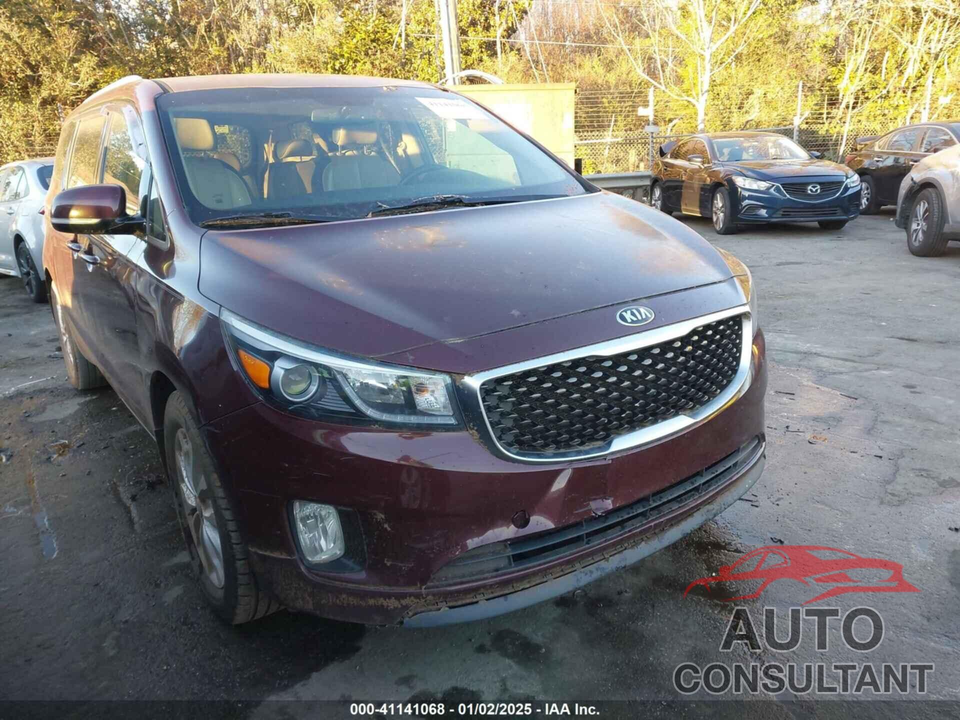 KIA SEDONA 2015 - KNDMC5C19F6024362