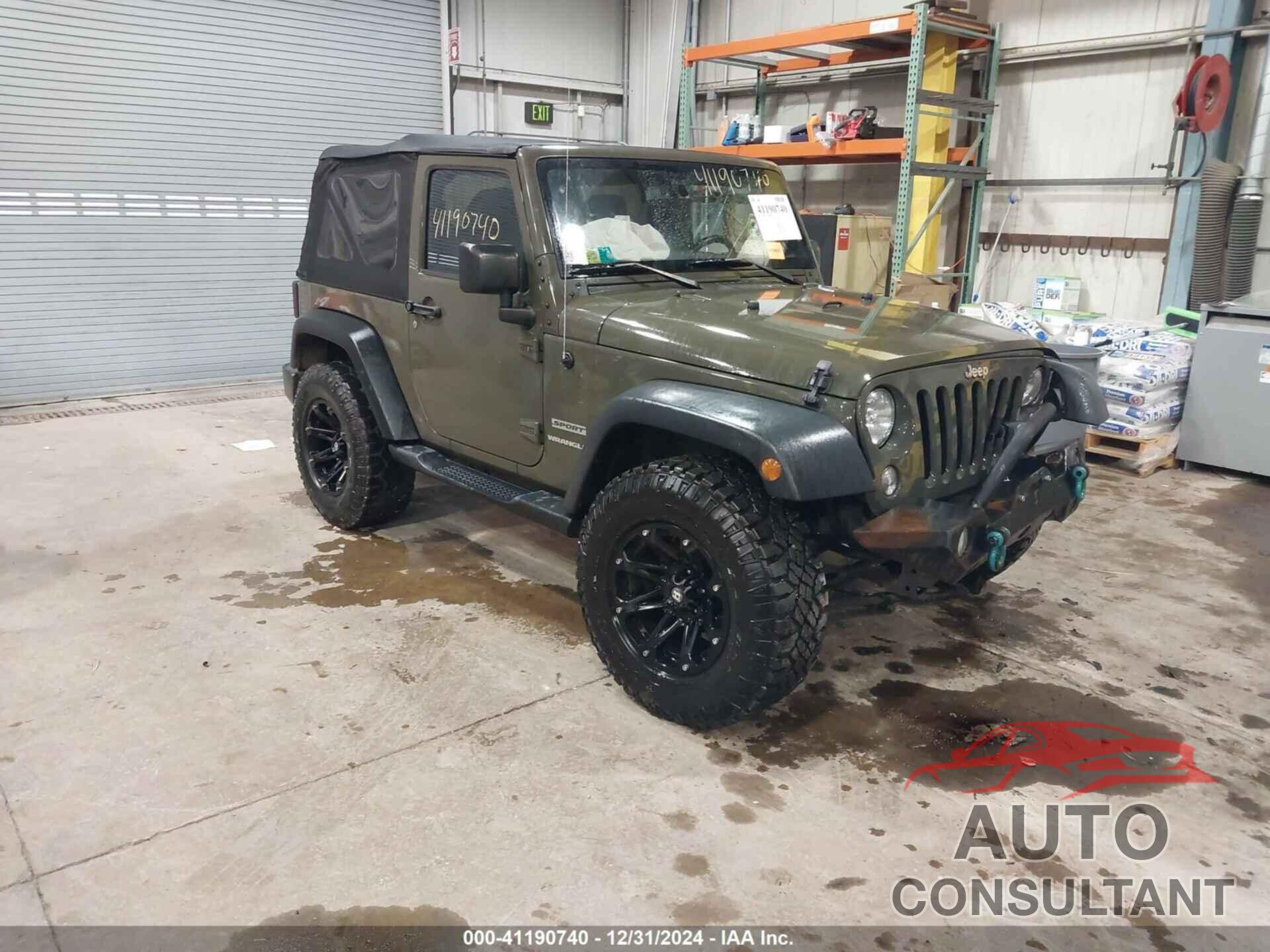JEEP WRANGLER 2016 - 1C4GJWAG9GL103159