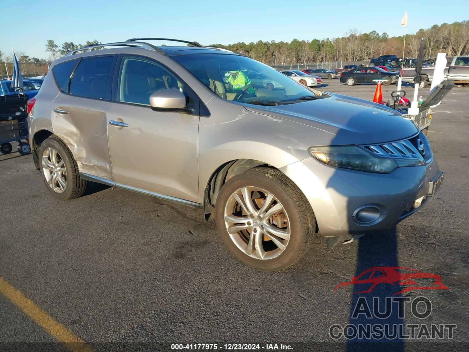 NISSAN MURANO 2009 - JN8AZ18W29W140560