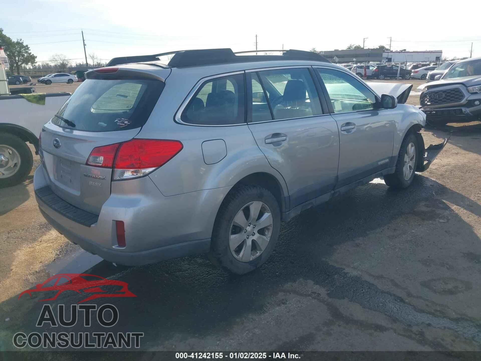SUBARU OUTBACK 2012 - 4S4BRBAC5C3215374