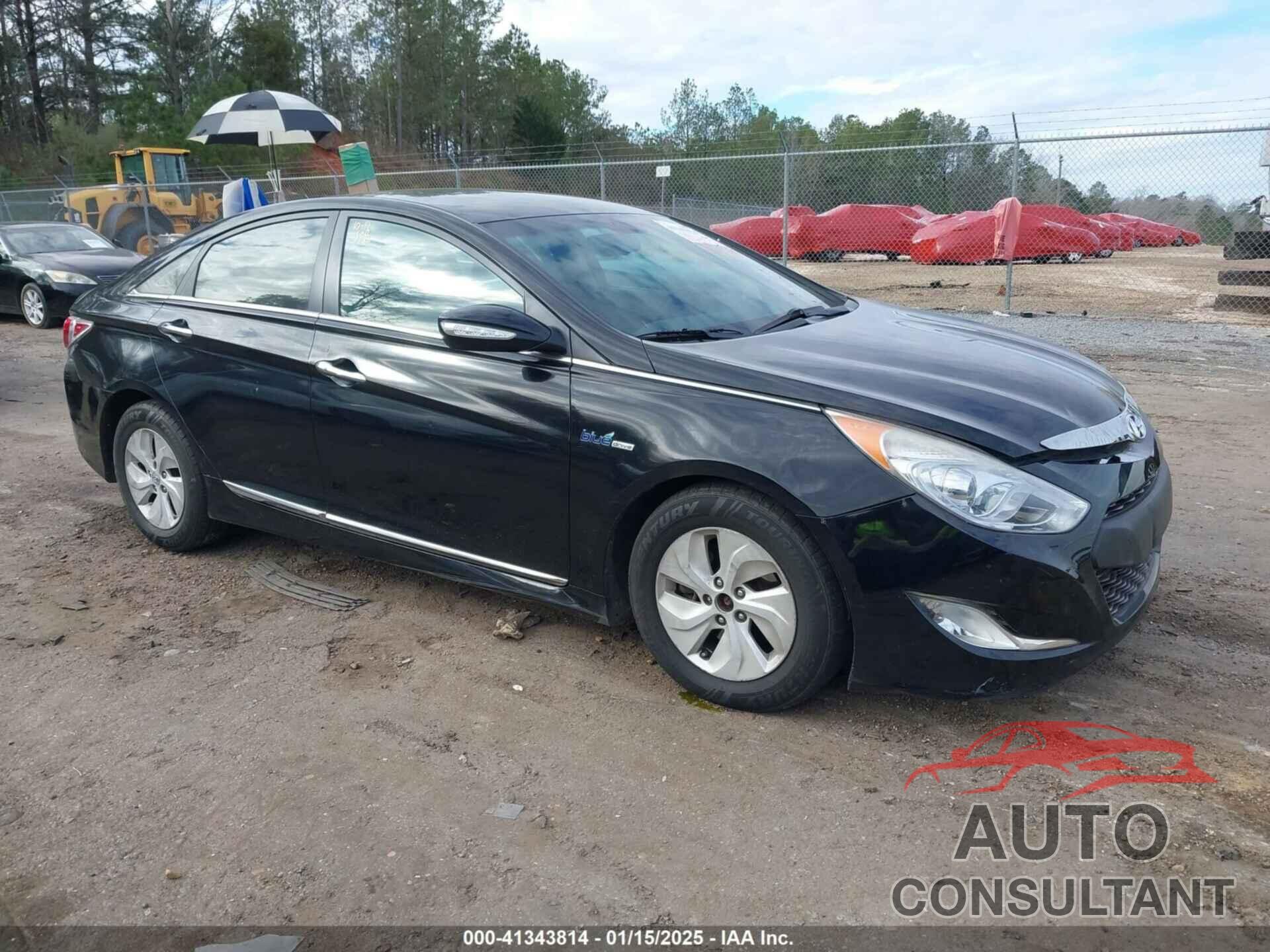 HYUNDAI SONATA HYBRID 2013 - KMHEC4A46DA078509