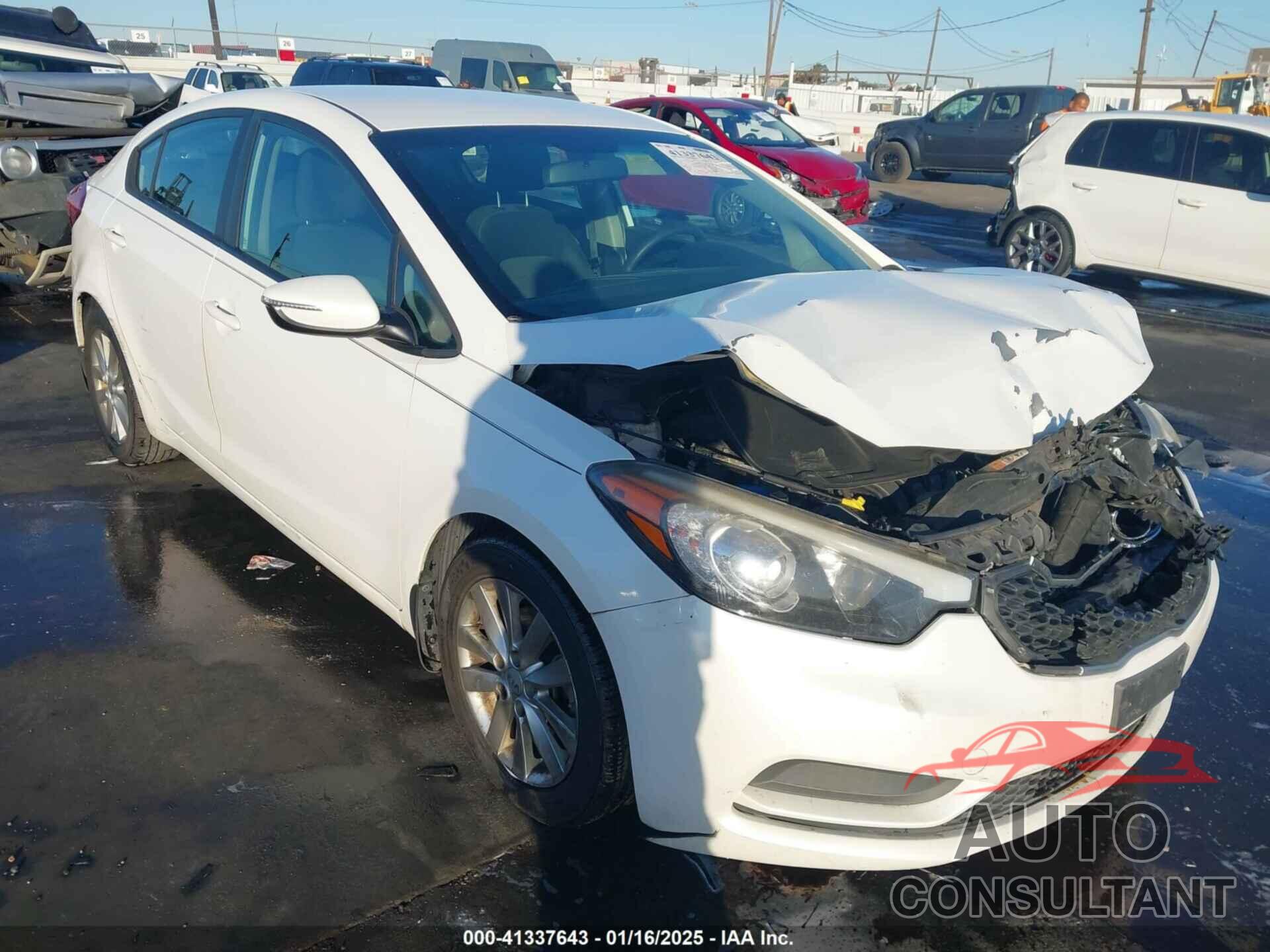 KIA FORTE 2015 - KNAFX4A67F5390457