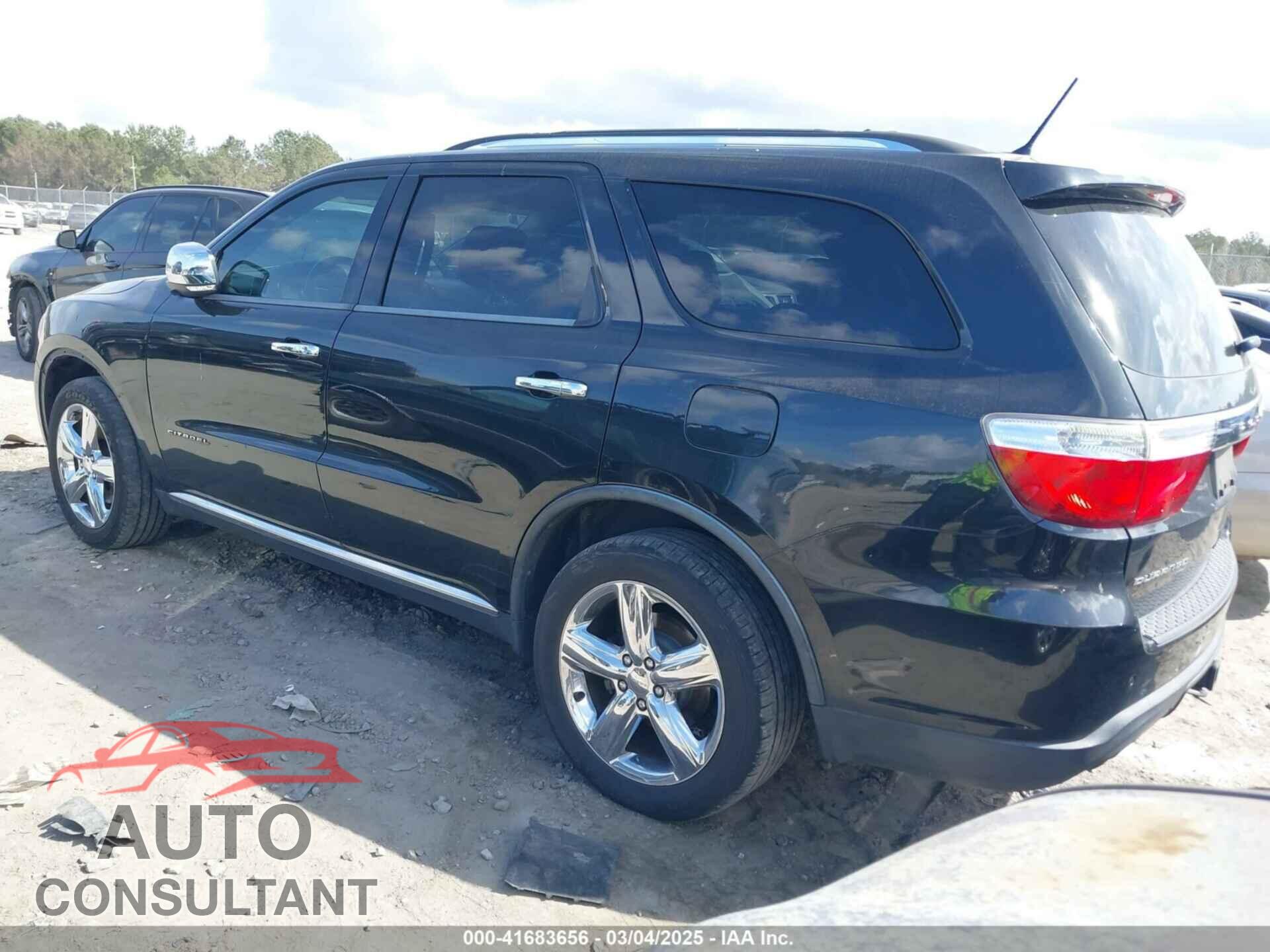 DODGE DURANGO 2012 - 1C4RDHEG3CC266860