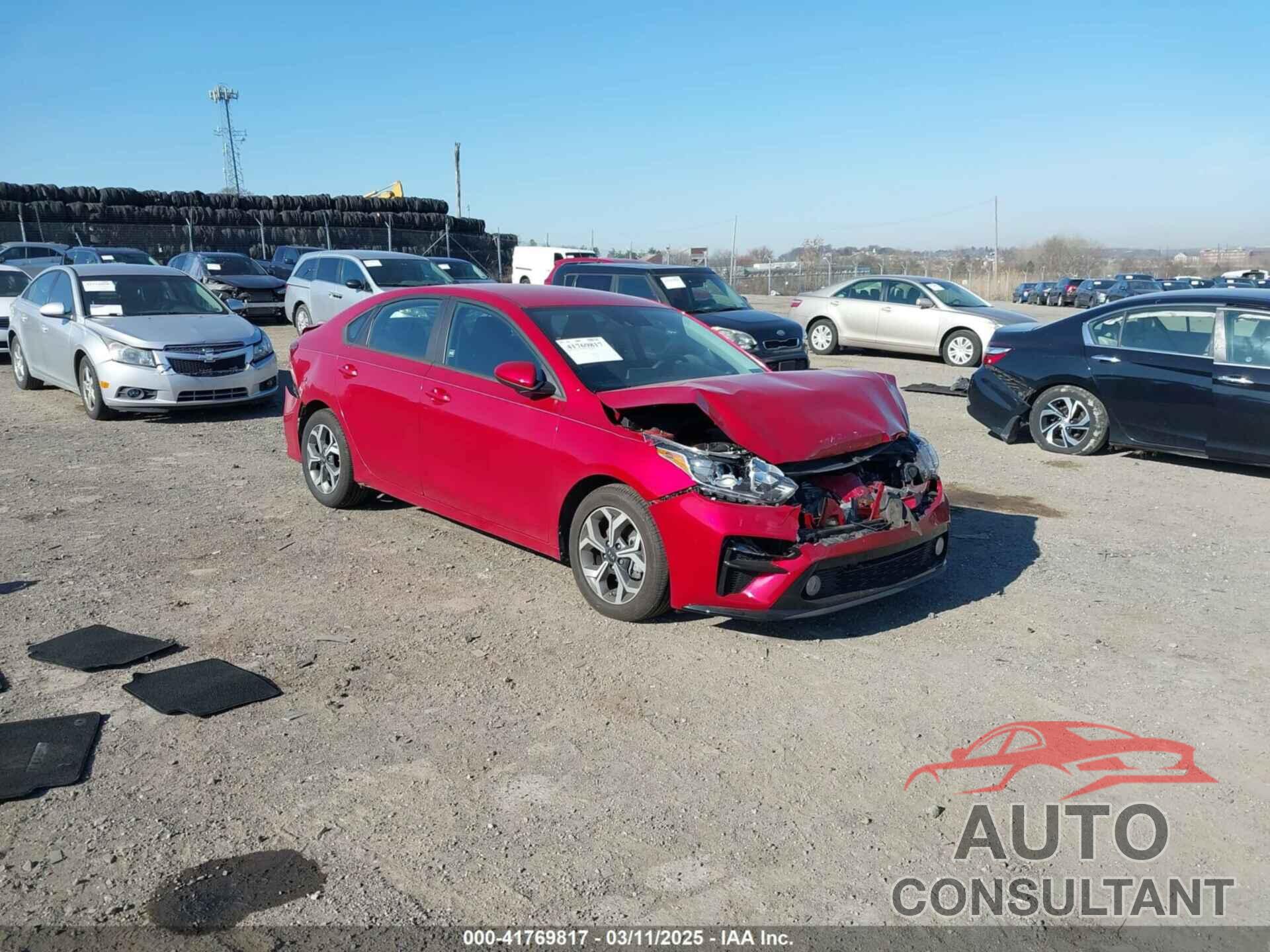 KIA FORTE 2021 - 3KPF24AD8ME384474