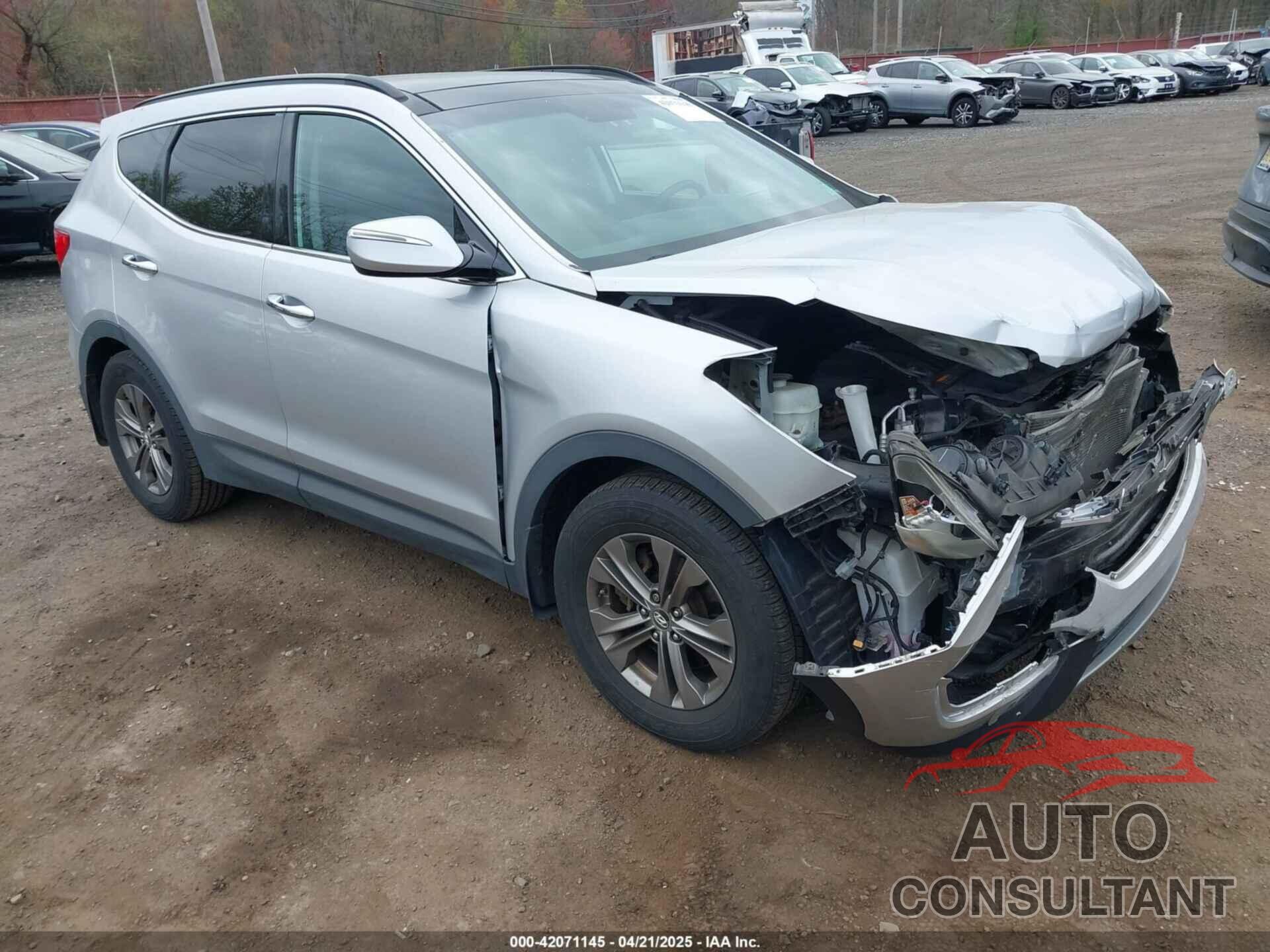 HYUNDAI SANTA FE SPORT 2014 - 5XYZUDLBXEG215483