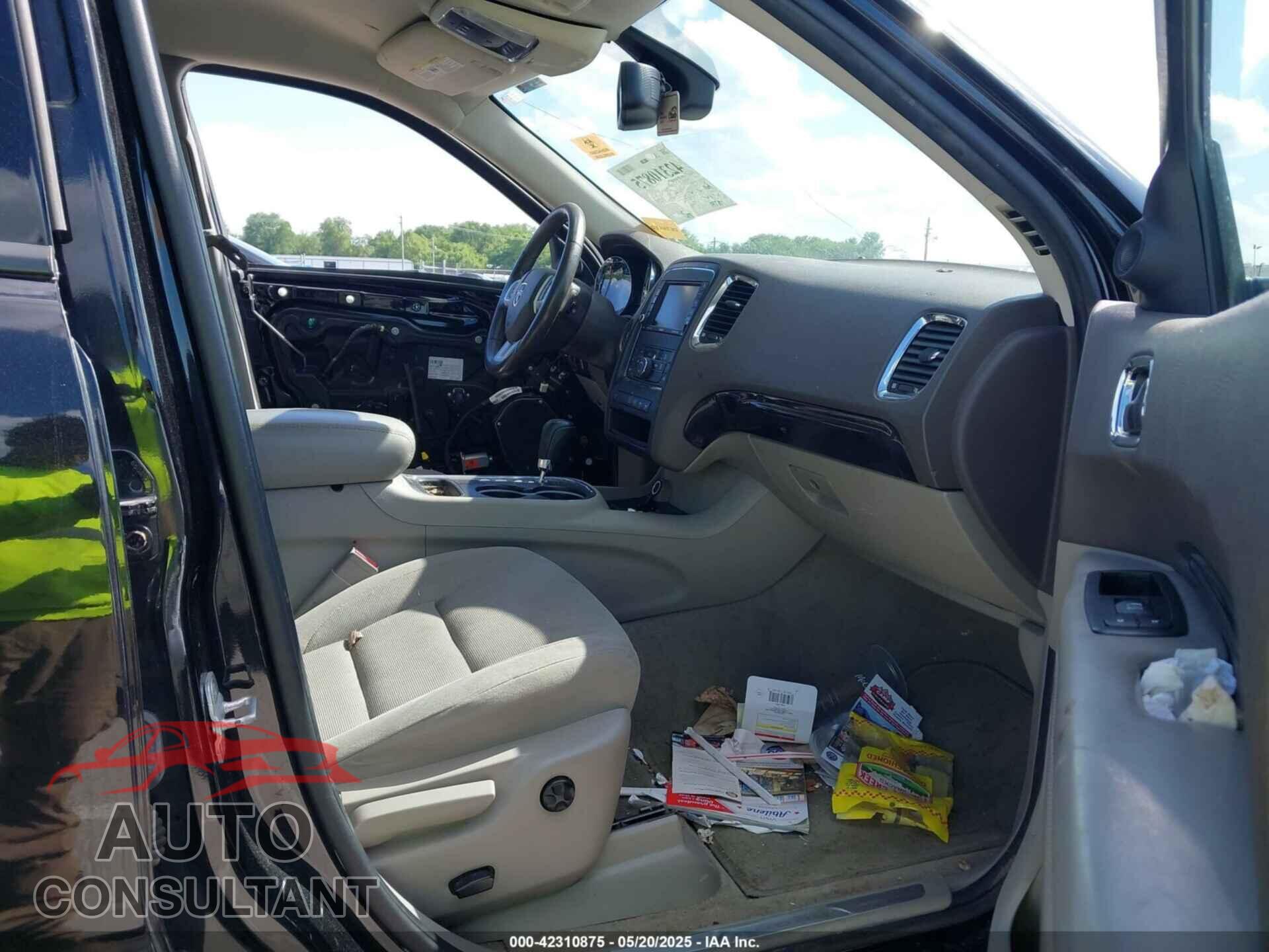 DODGE DURANGO 2011 - 1D4RE4GG0BC613811