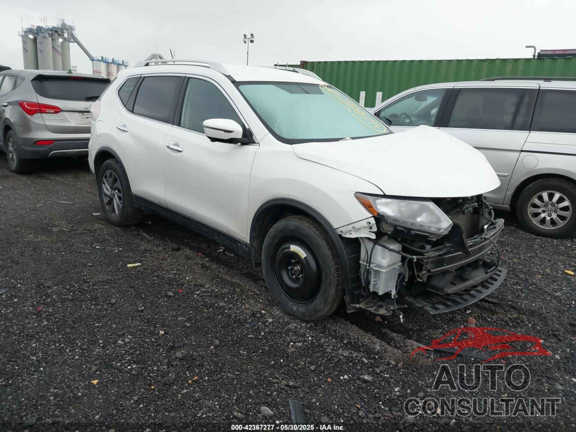 NISSAN ROGUE 2016 - KNMAT2MV2GP728238