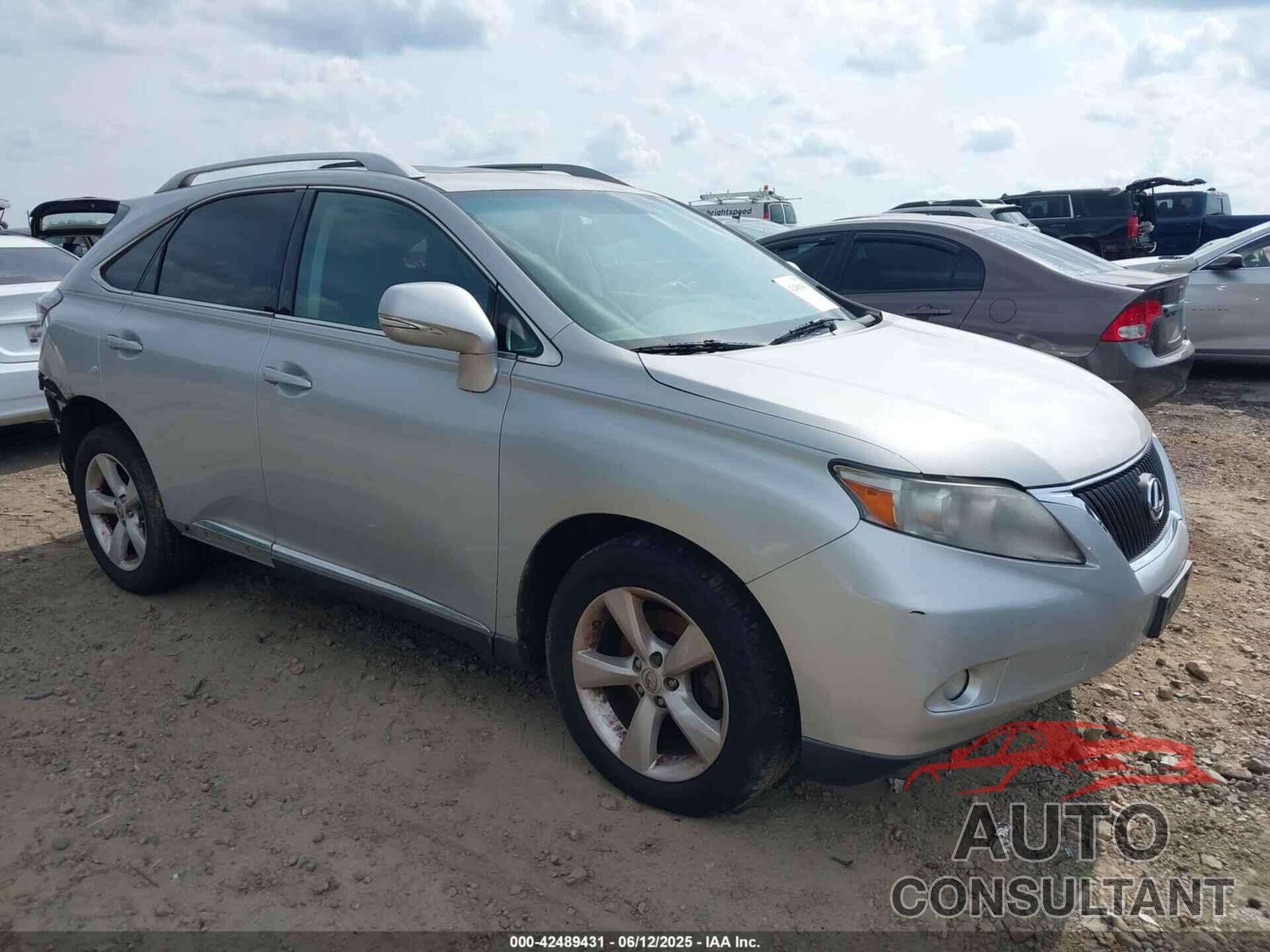 LEXUS RX 350 2011 - 2T2BK1BA0BC091953