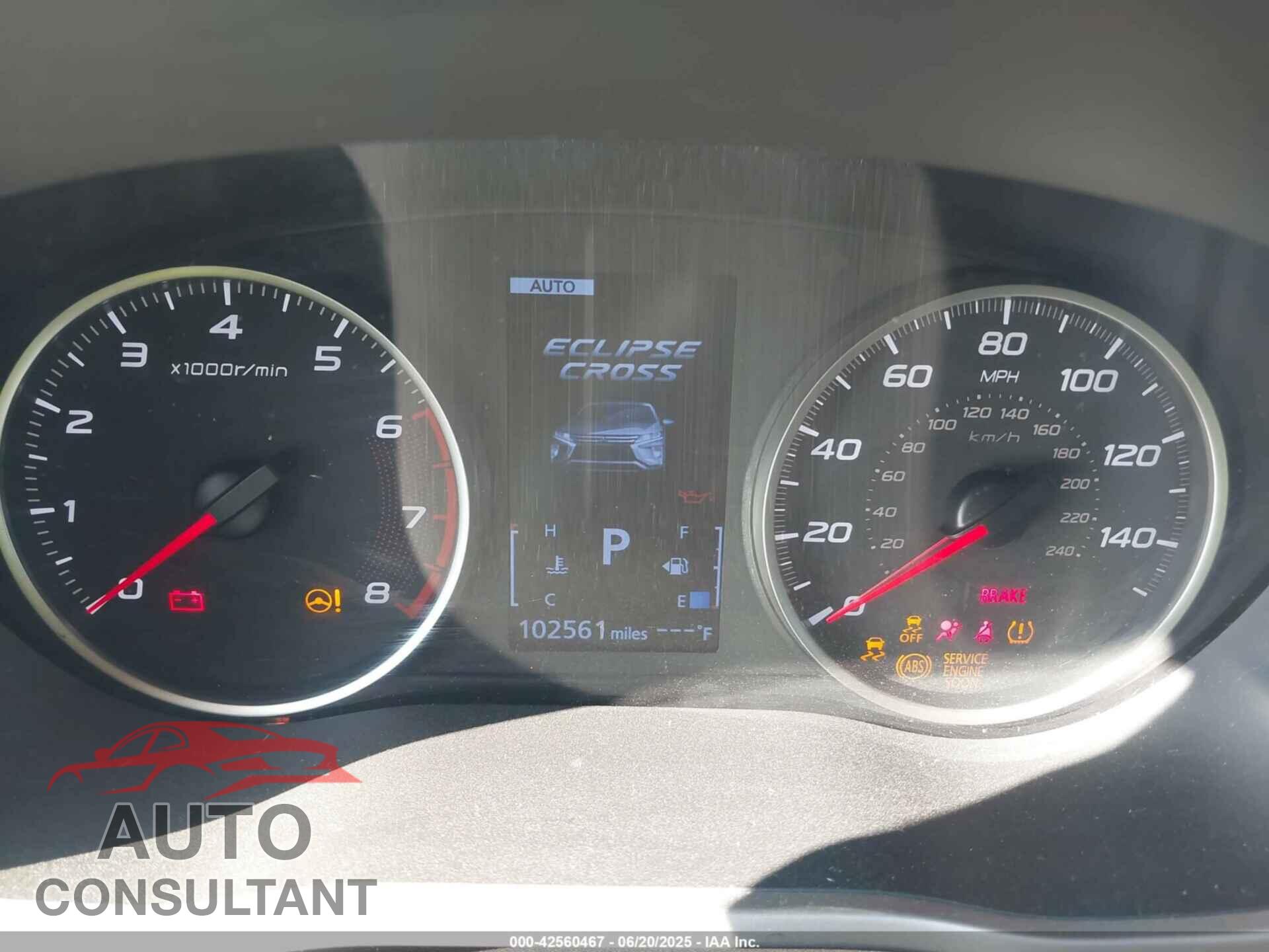MITSUBISHI ECLIPSE CROSS 2020 - JA4AT3AA8LZ039448