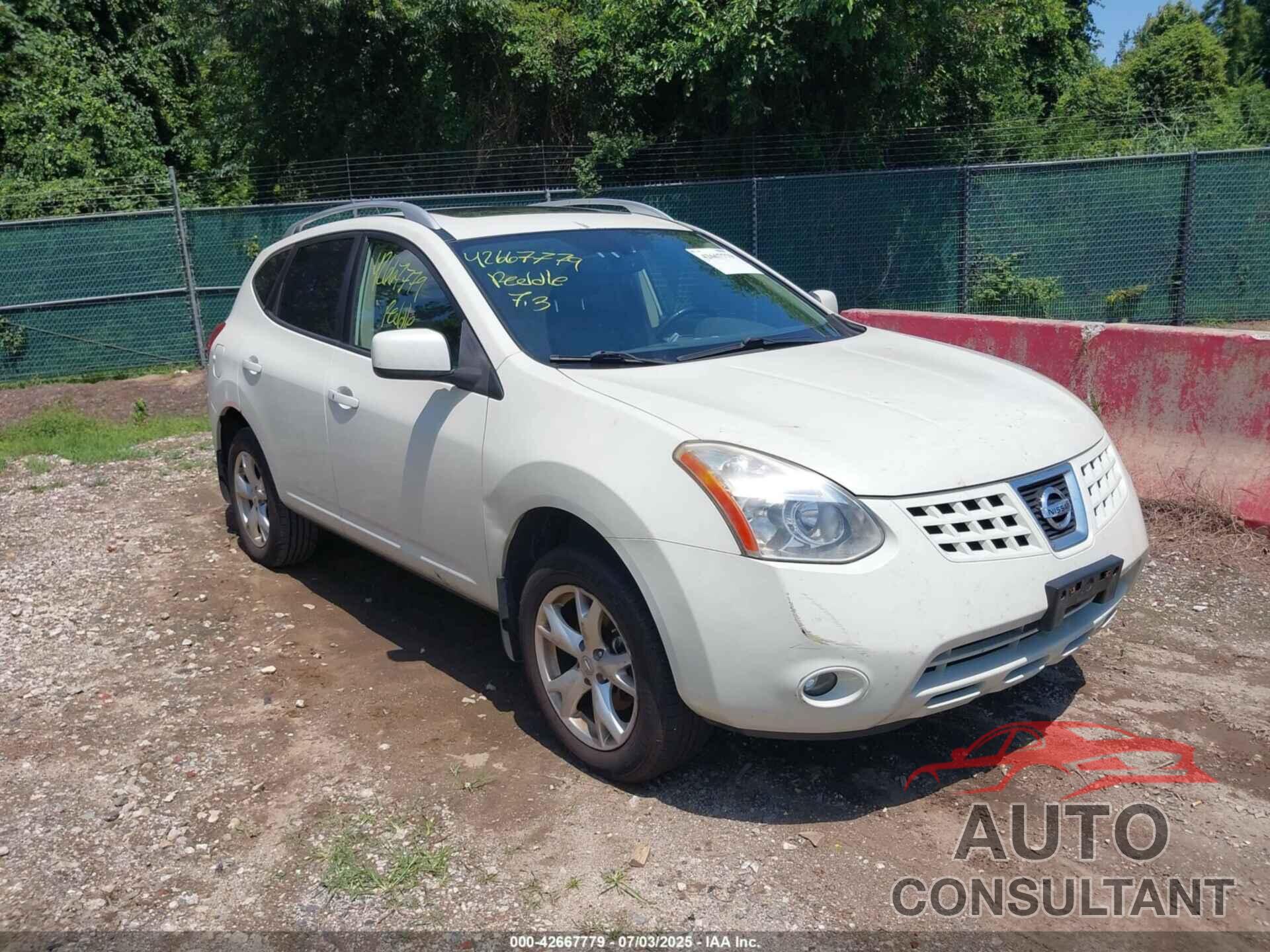 NISSAN ROGUE 2009 - JN8AS58V39W434441