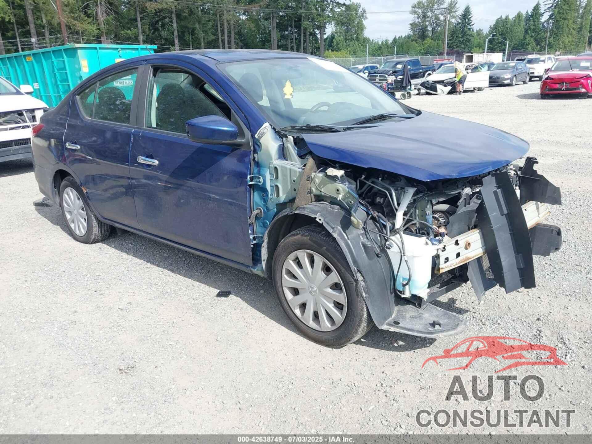 NISSAN VERSA 2018 - 3N1CN7AP5JL810718