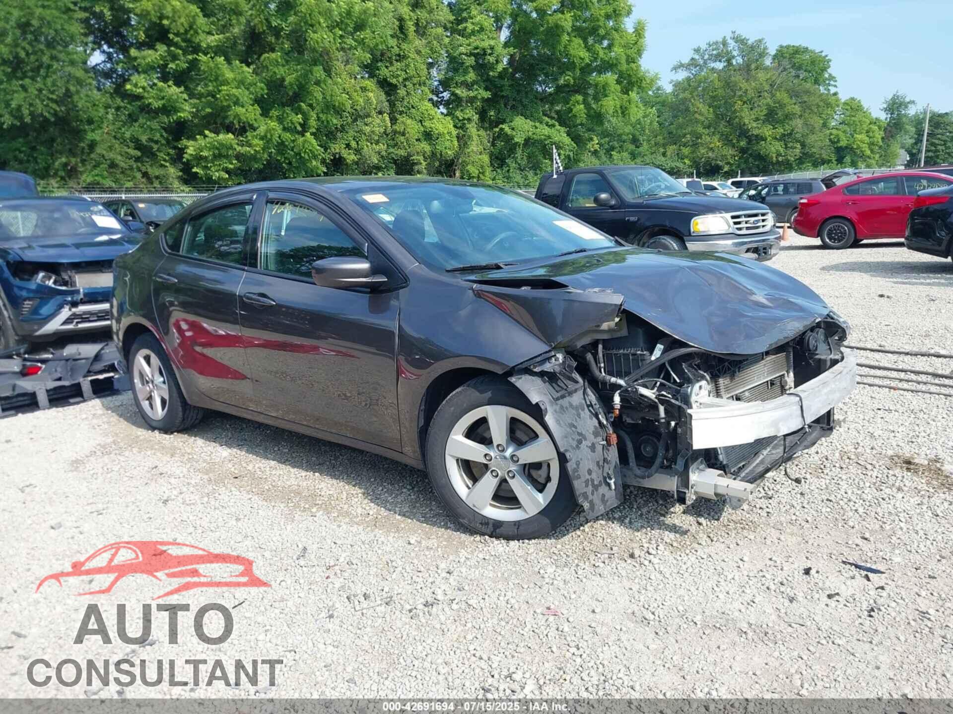 DODGE DART 2015 - 1C3CDFBB5FD330337