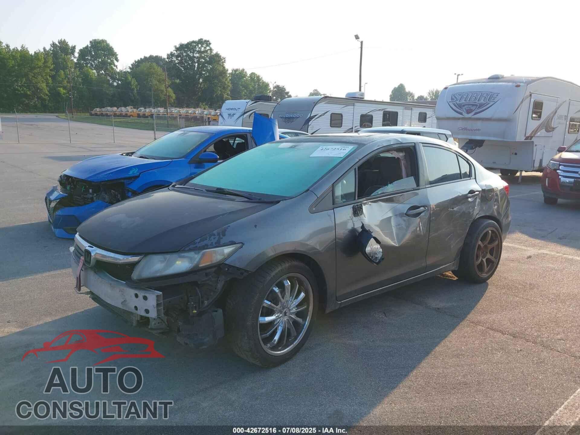 HONDA CIVIC 2012 - 2HGFB2F96CH582578