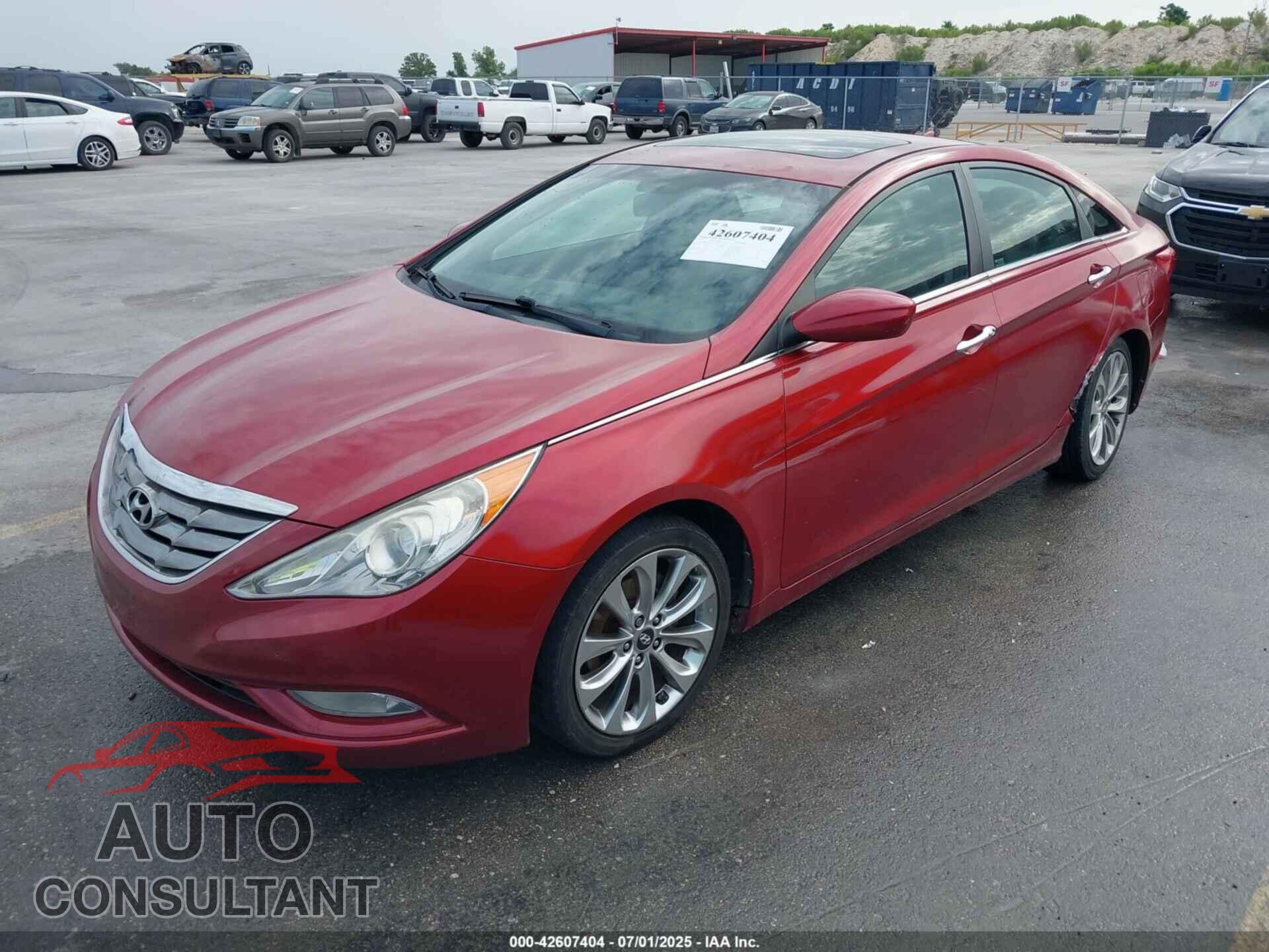HYUNDAI SONATA 2013 - 5NPEC4AC5DH777344
