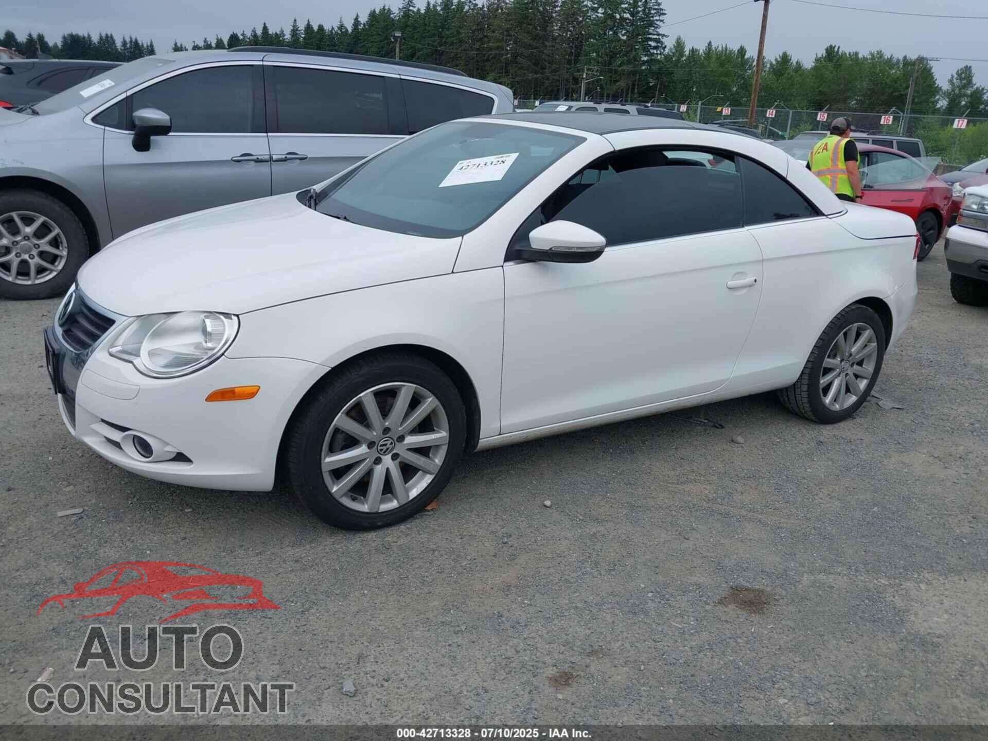 VOLKSWAGEN EOS 2009 - WVWBA71F09V011663