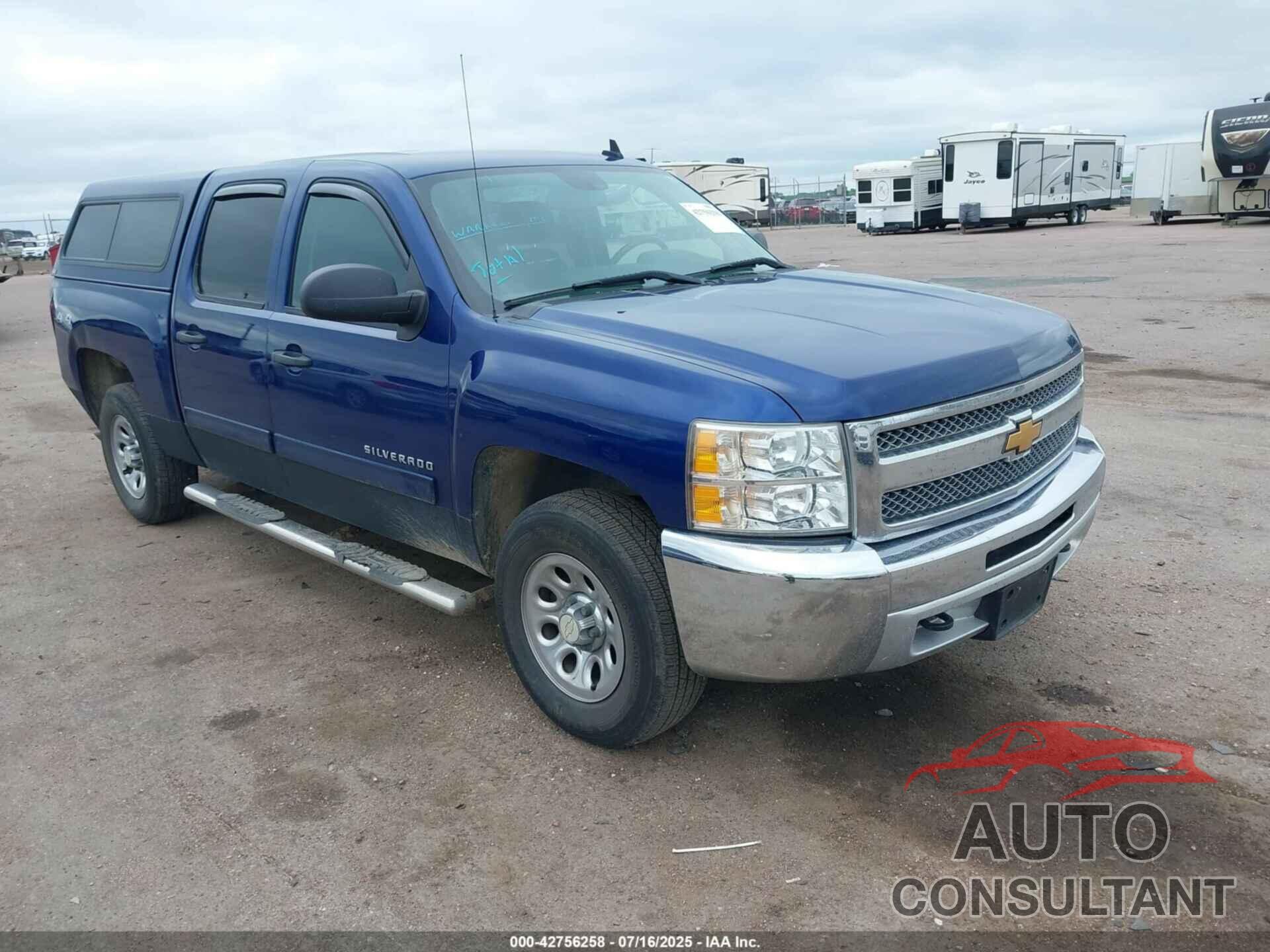 CHEVROLET SILVERADO 1500 2013 - 3GCPKSE76DG267879